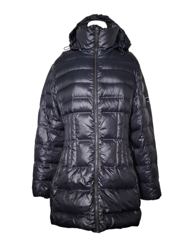 Juoda dygsniuota AUDIMAS x LOOPTEX striukė, XL