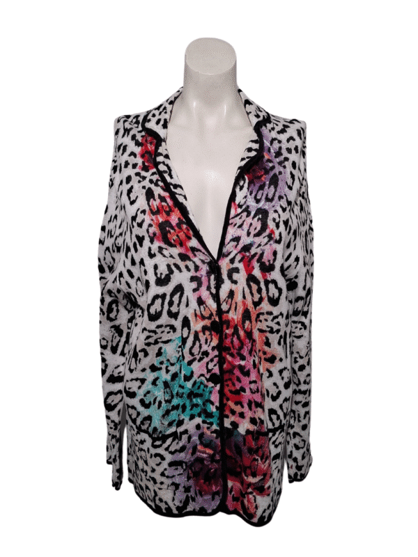 Raštuotas megztinis, XL