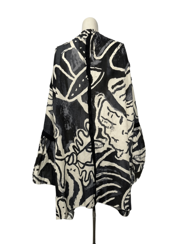 Raštuota boho stiliaus suknelė, L/XL