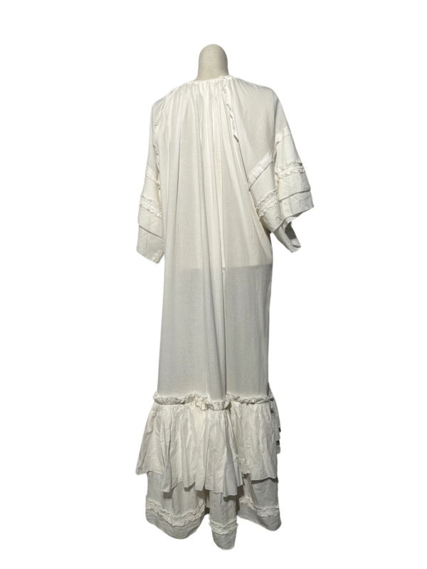 Balta boho stiliaus suknelė, M/L