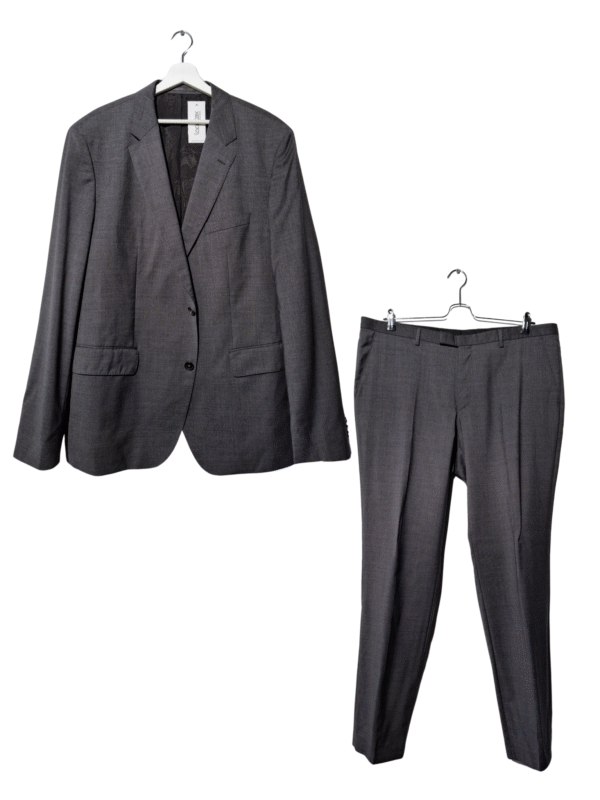 Pilkas HUGO BOSS kostiumas, 2XL