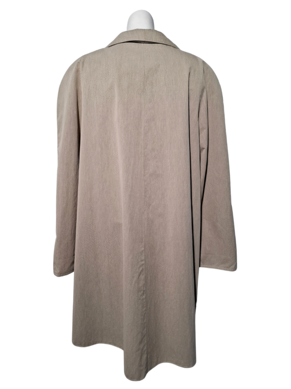 Smėlio spalvos vintažinis MILO COATS lietpaltis, 2XL