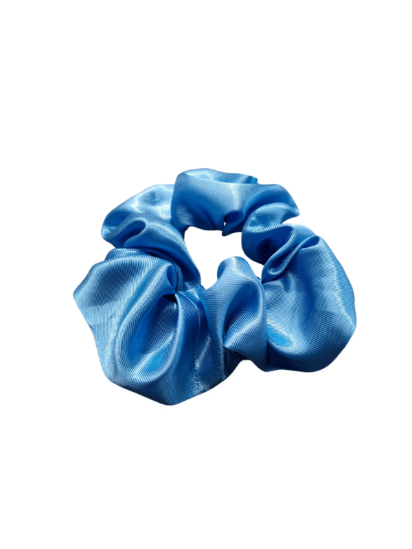 Upcycled by LOOPTEX mėlyna plaukų gumytė