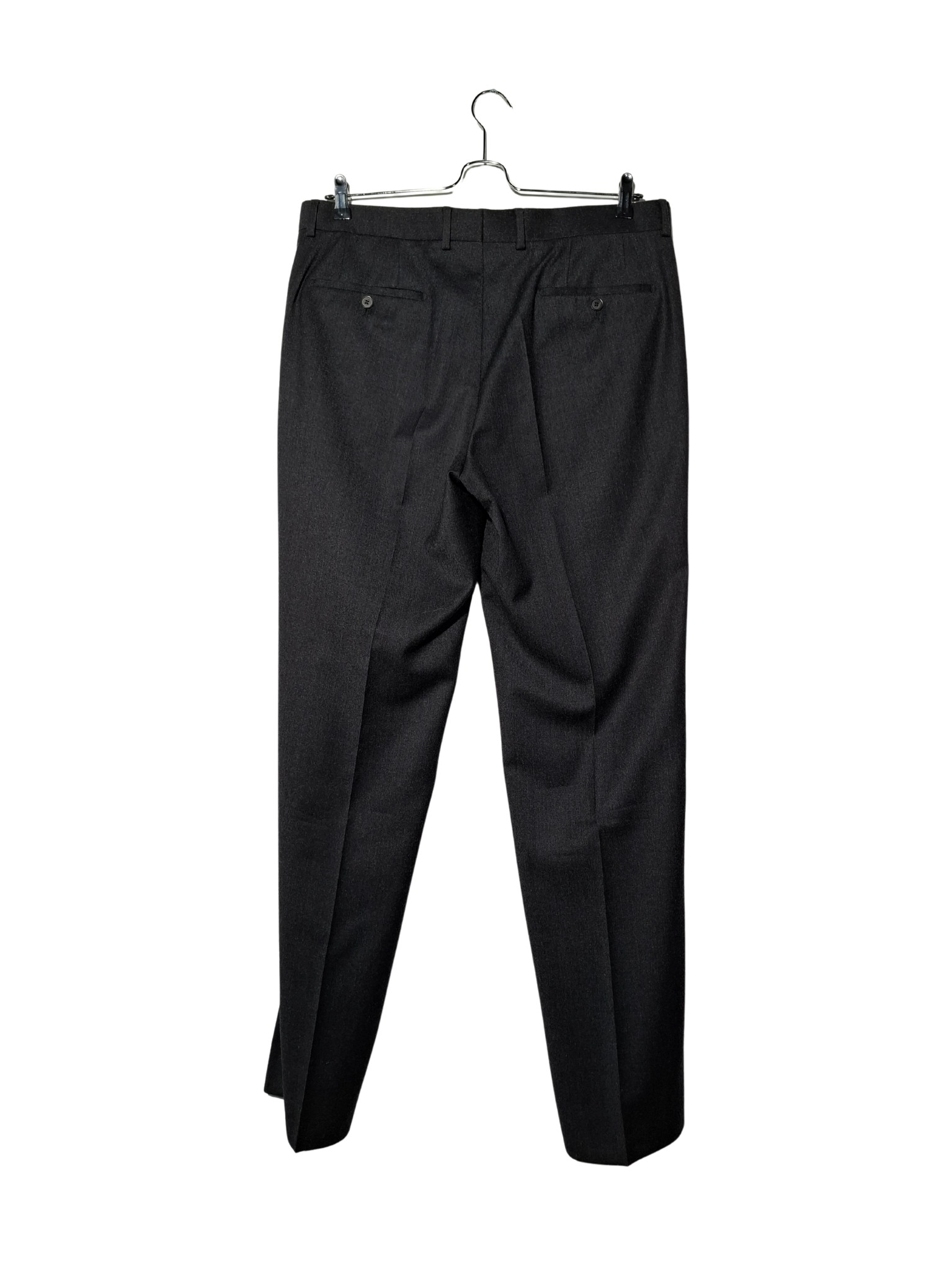 Tamsiai pilkos vilnonės HUGO BOSS kelnės, XL