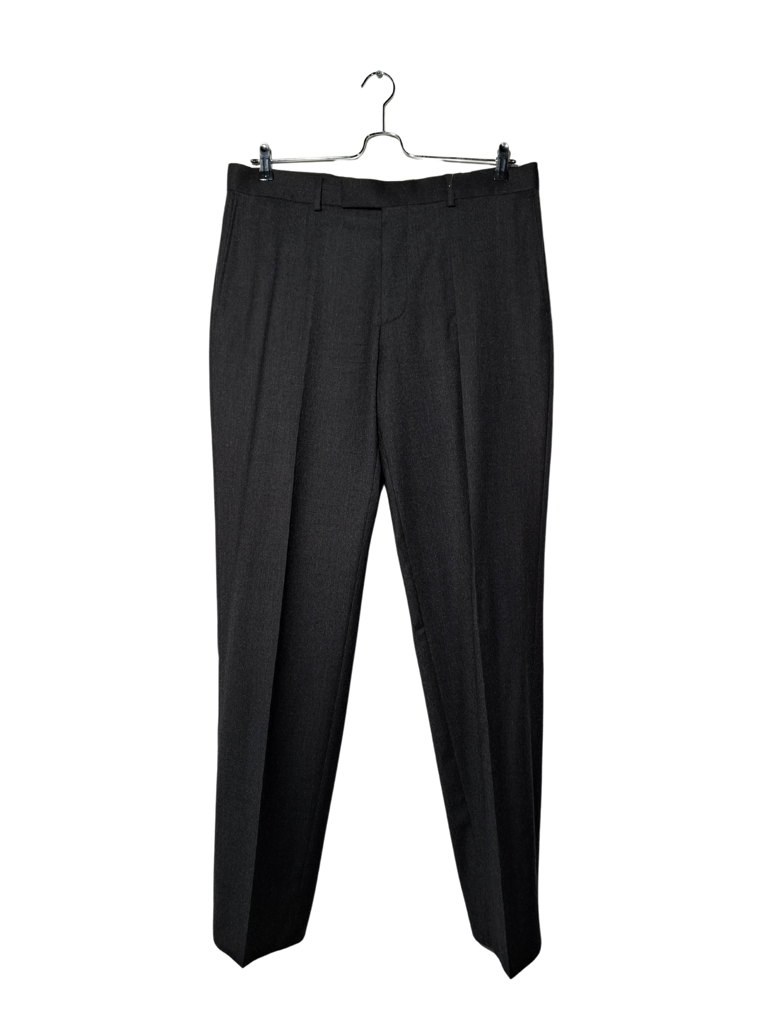 Tamsiai pilkos vilnonės HUGO BOSS kelnės, XL