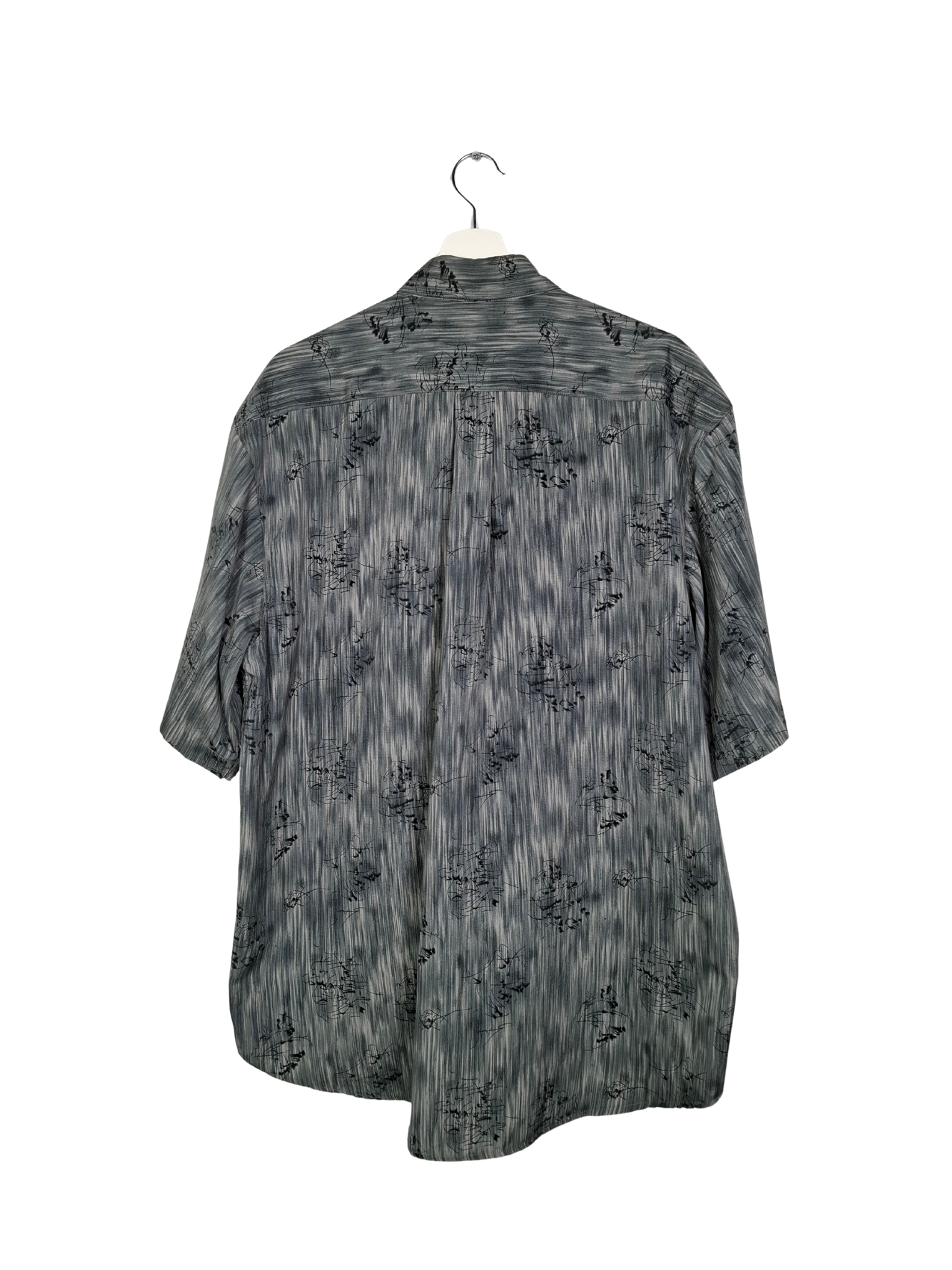 Pilki raštuoti IVY CREW marškiniai, 2XL