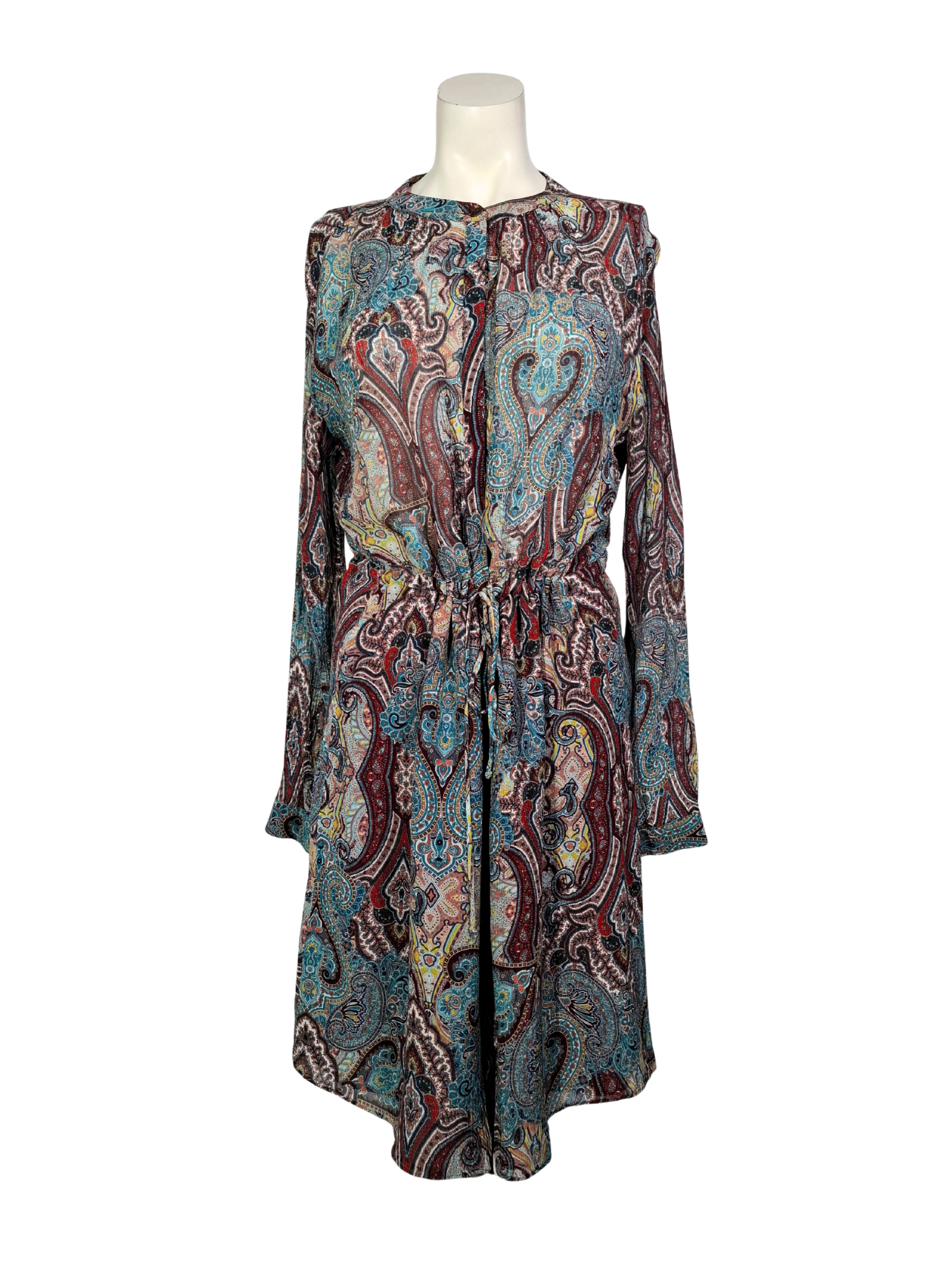 Įvairiaspalvė raštuota SAND suknelė, S