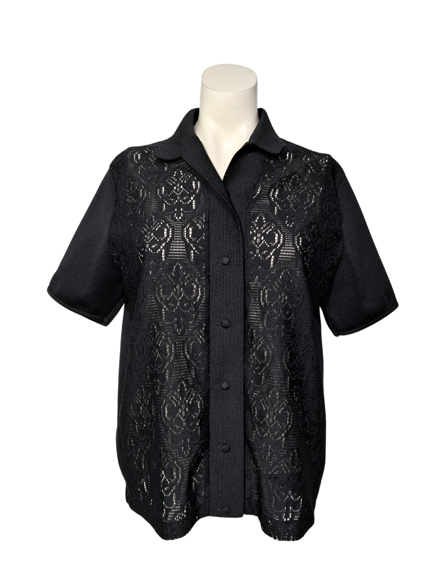 Juoda vintažinė TREVIRA palaidinė, M