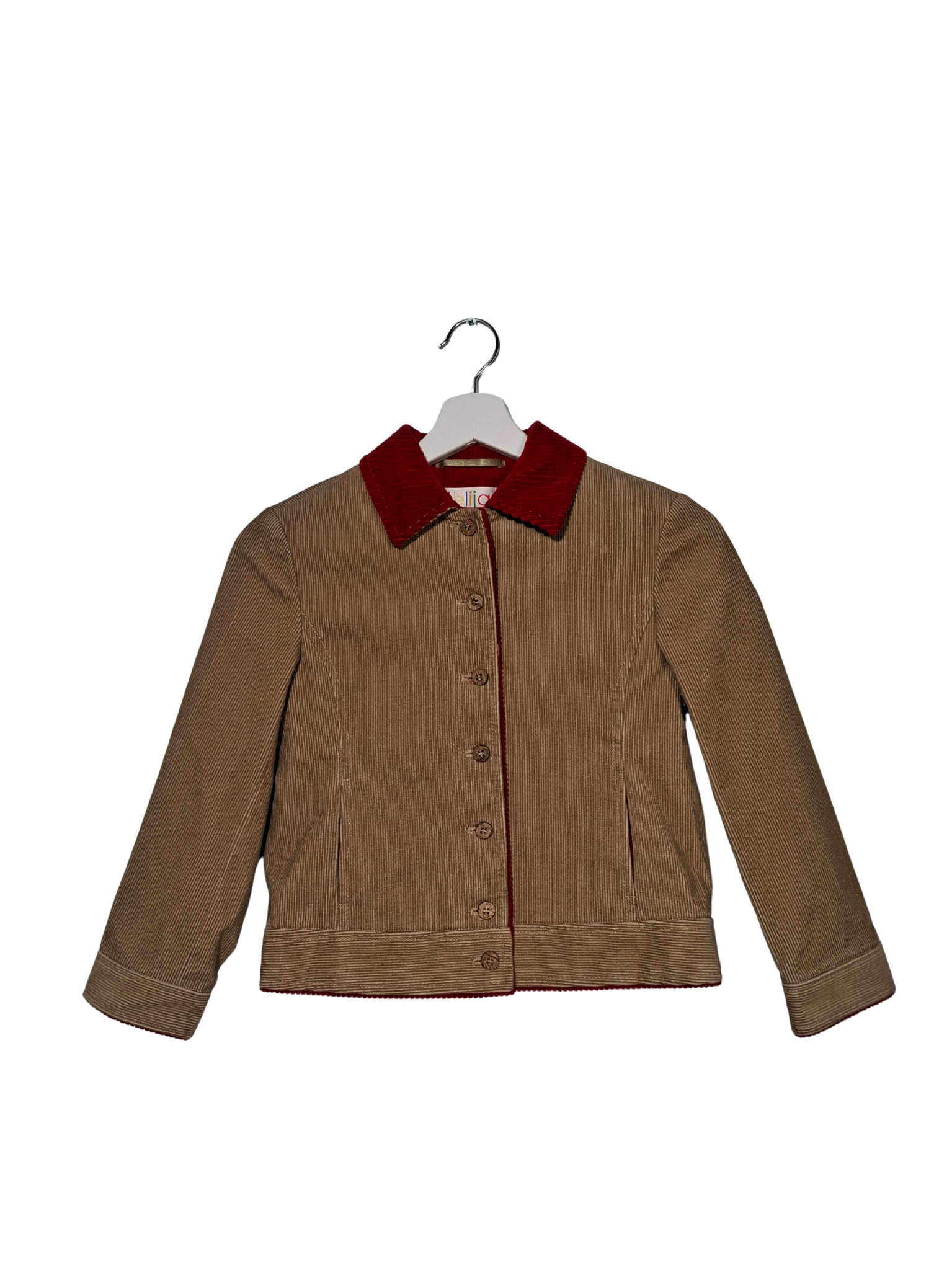 Rudas LELIJA vaikiškas švarkas, 7-8m.