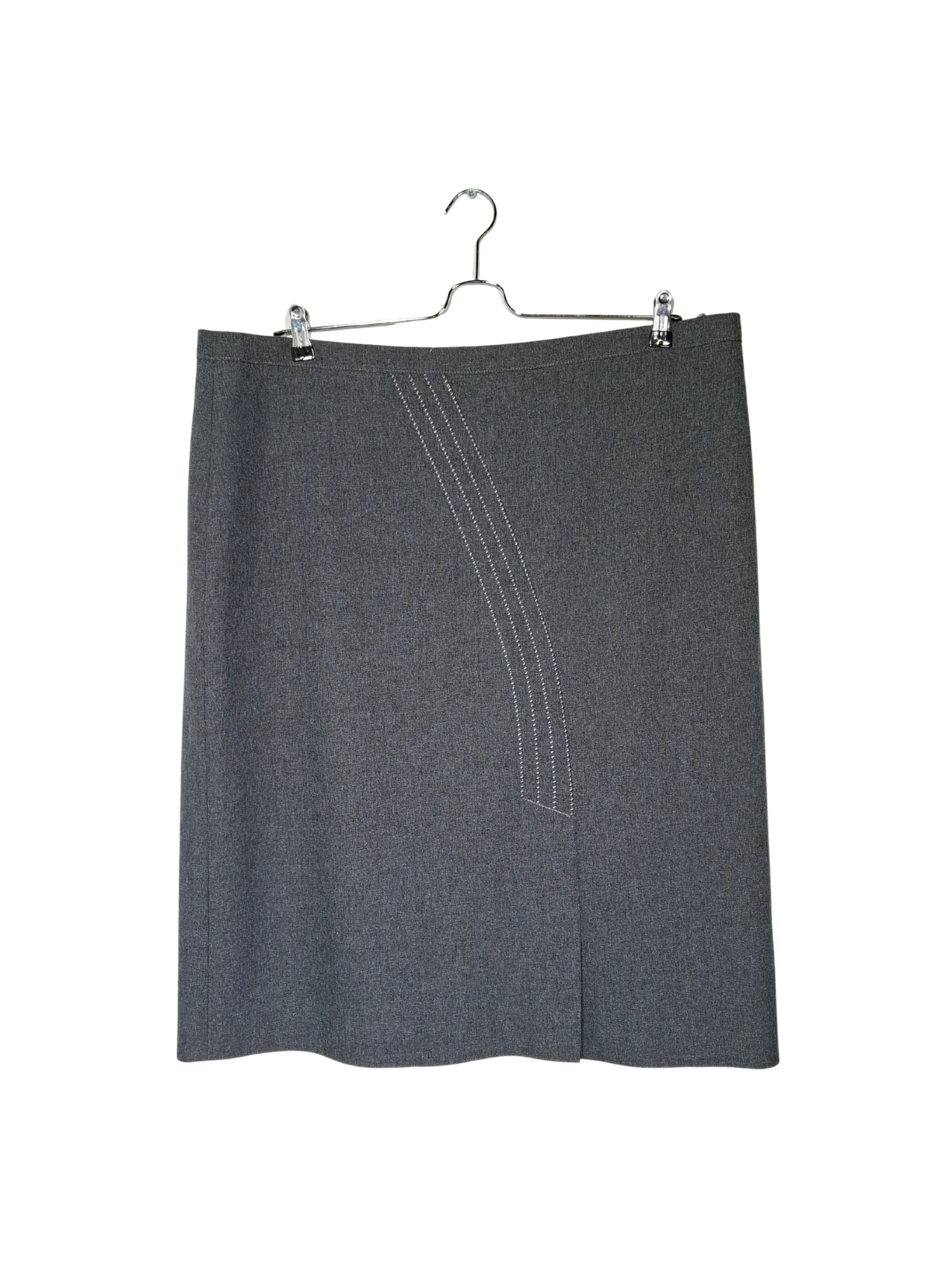 Pilkas ELFRA sijonas, NAUJAS, 3XL