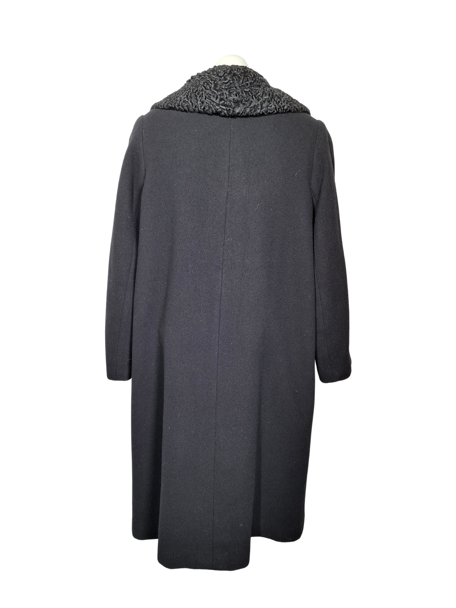 Juodas LELIJA paltas, M