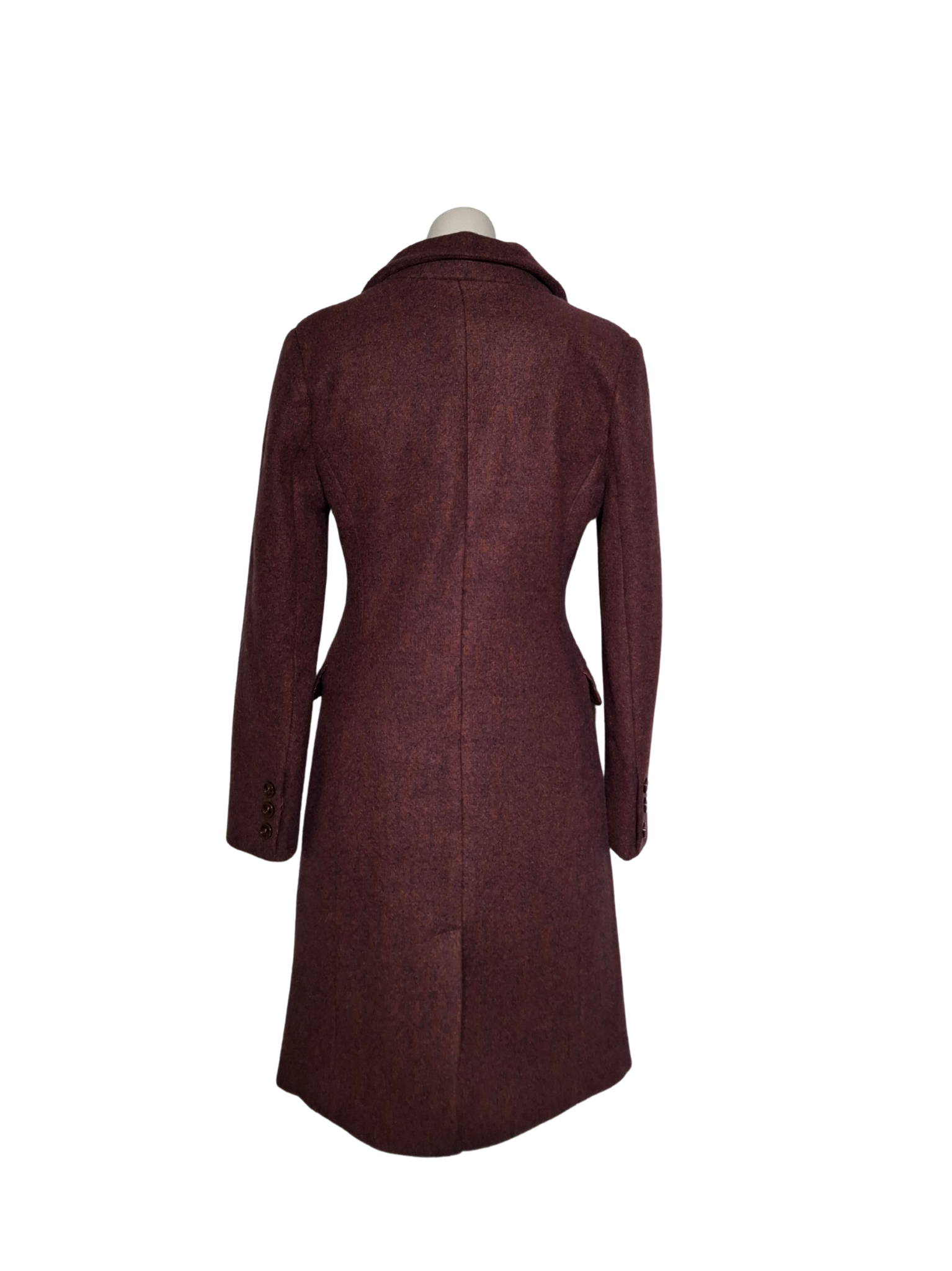 Tamsiai rudas ROSSE LINE paltas, S