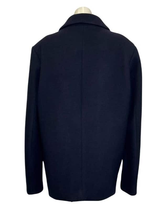Mėlynas vilnos mišinio H&M paltas, XXL