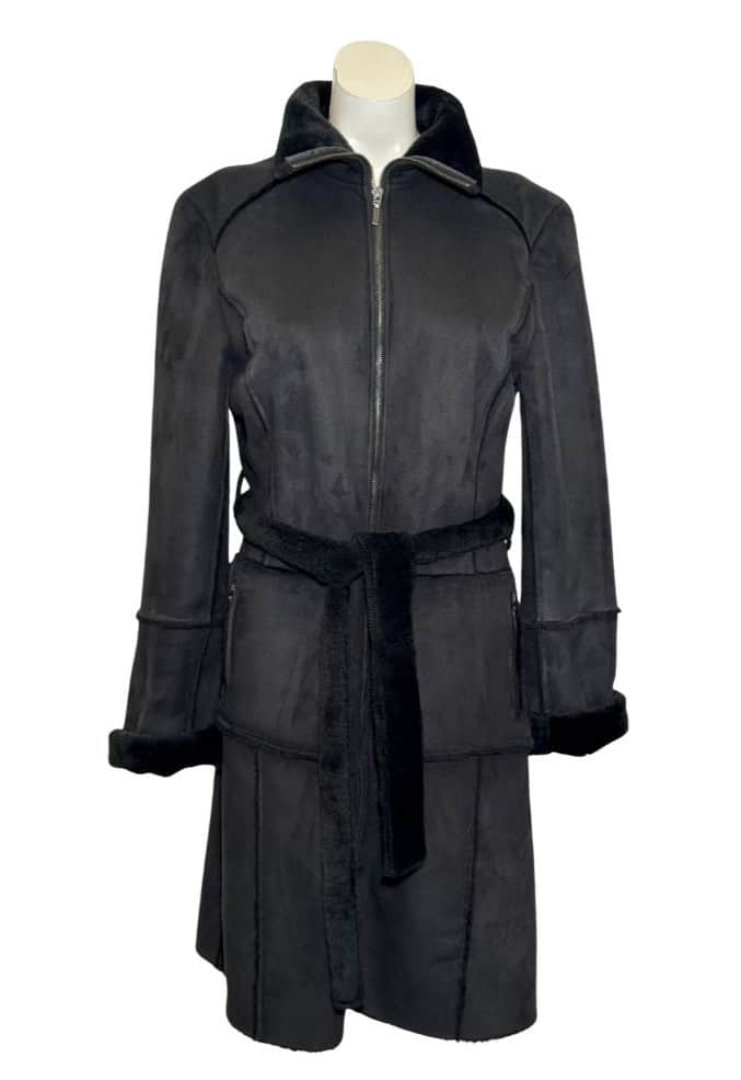 Juodas OGGI COLLECTION paltas, L