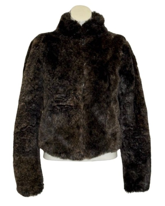 Rudi dirbtinio kailio PULL&BEAR kailiniai, S