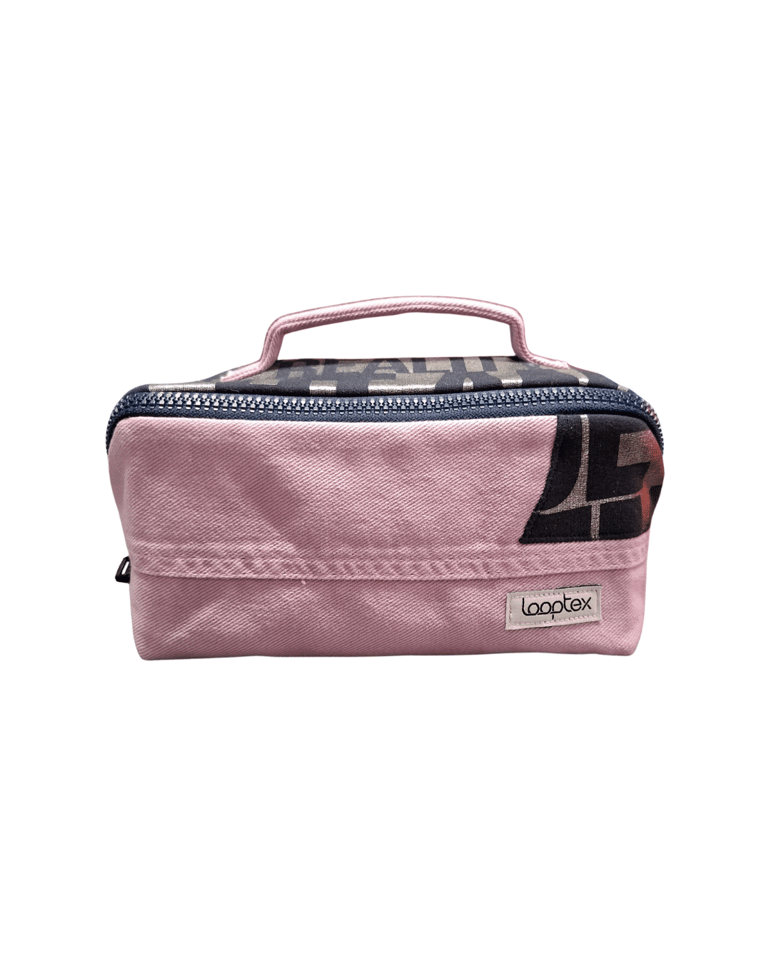 Upcycled by LOOPTEX rožinė kosmetinė
