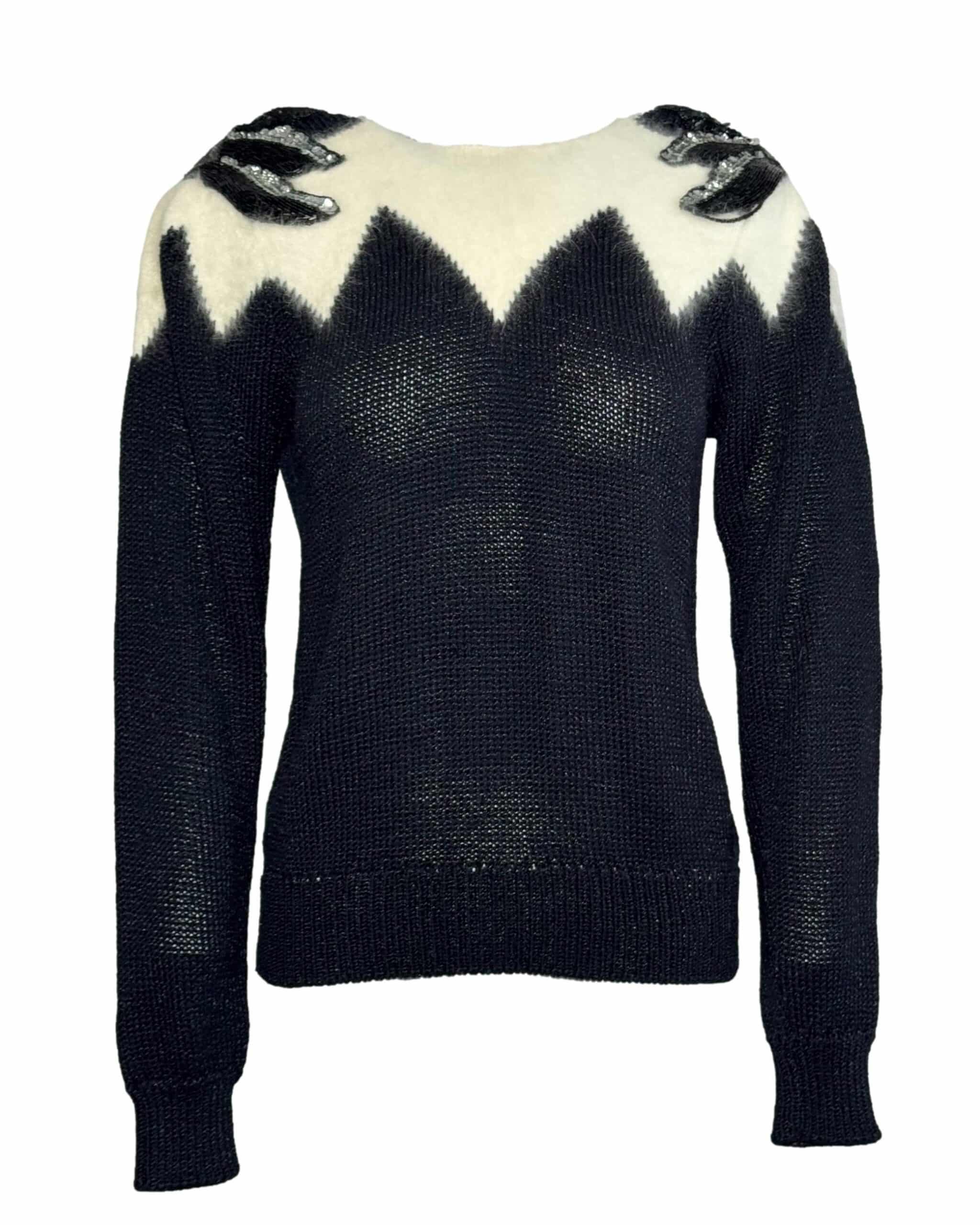Vintažinio stiliaus KNIT ONE megztinis, M