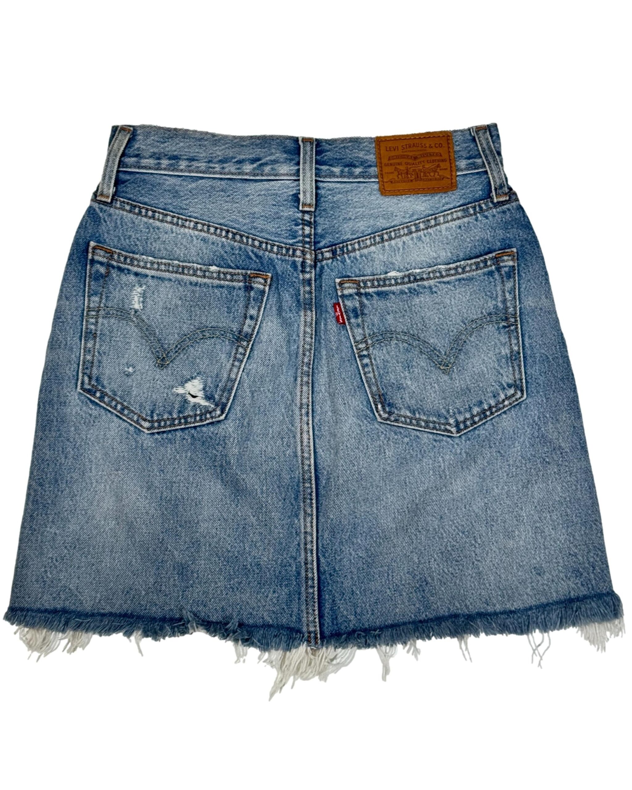 Mėlynas džinsinis LEVI’S PREMIUM sijonas, XS