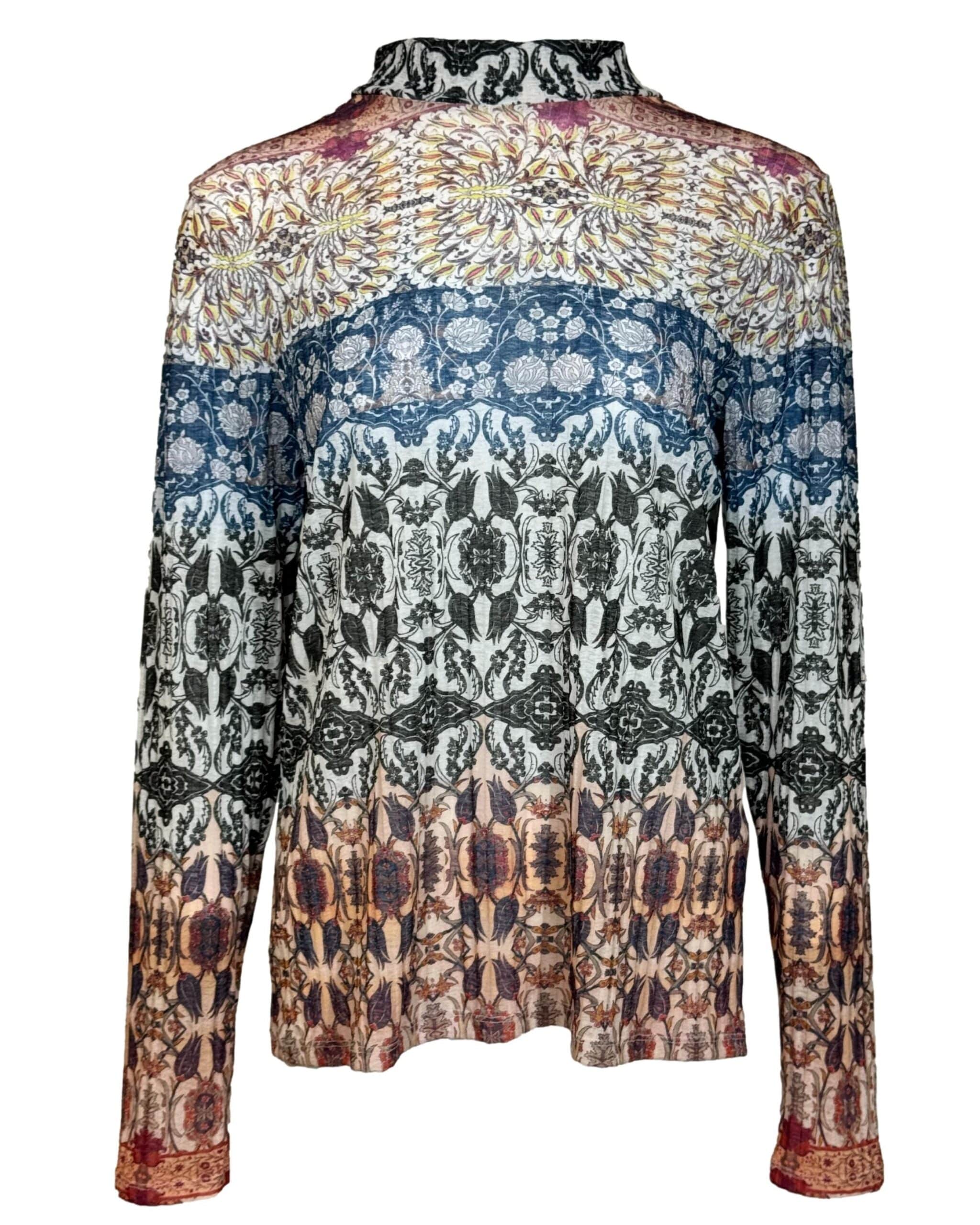 Įvairiaspalvė raštuota LINDEX palaidinė, L