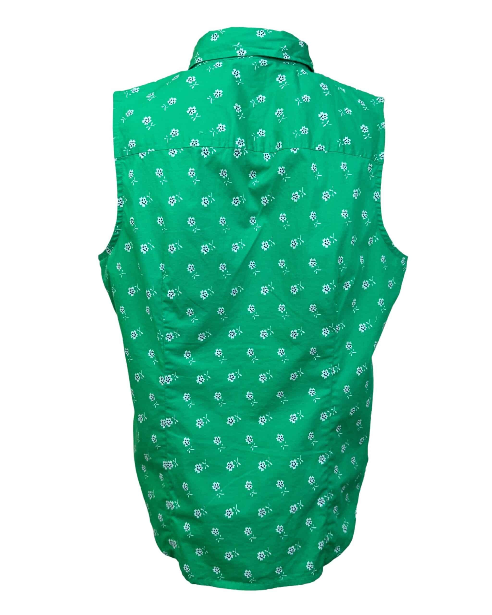 Žali gėlėti J.CREW marškiniai, L