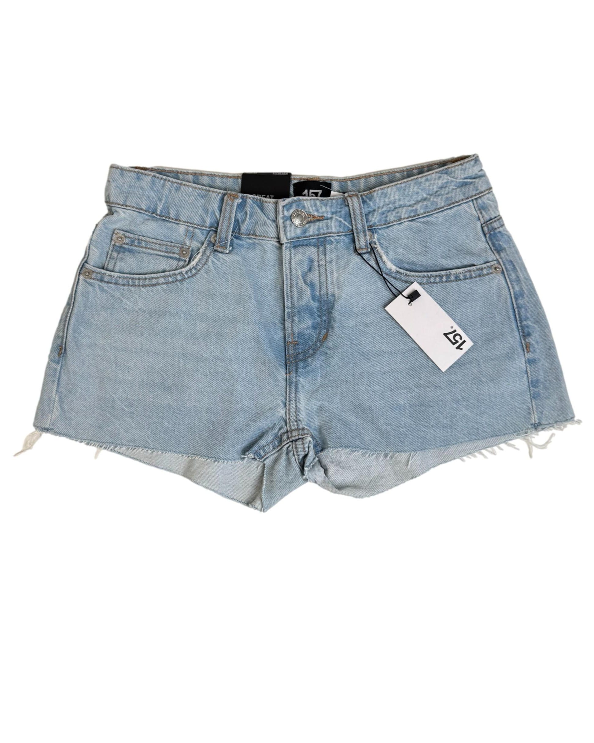 Mėlyni džinsiniai 157 šortai, XS, NAUJI