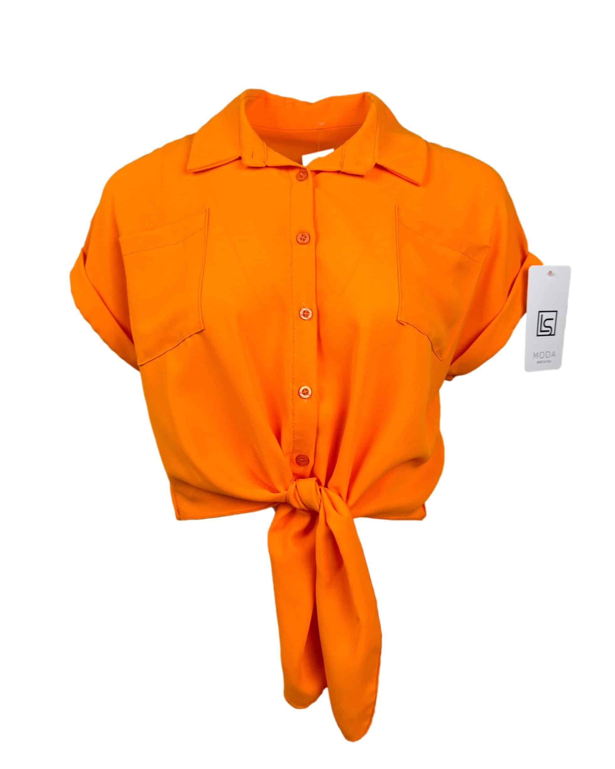 Oranžinė L&S palaidinė, M, NAUJA