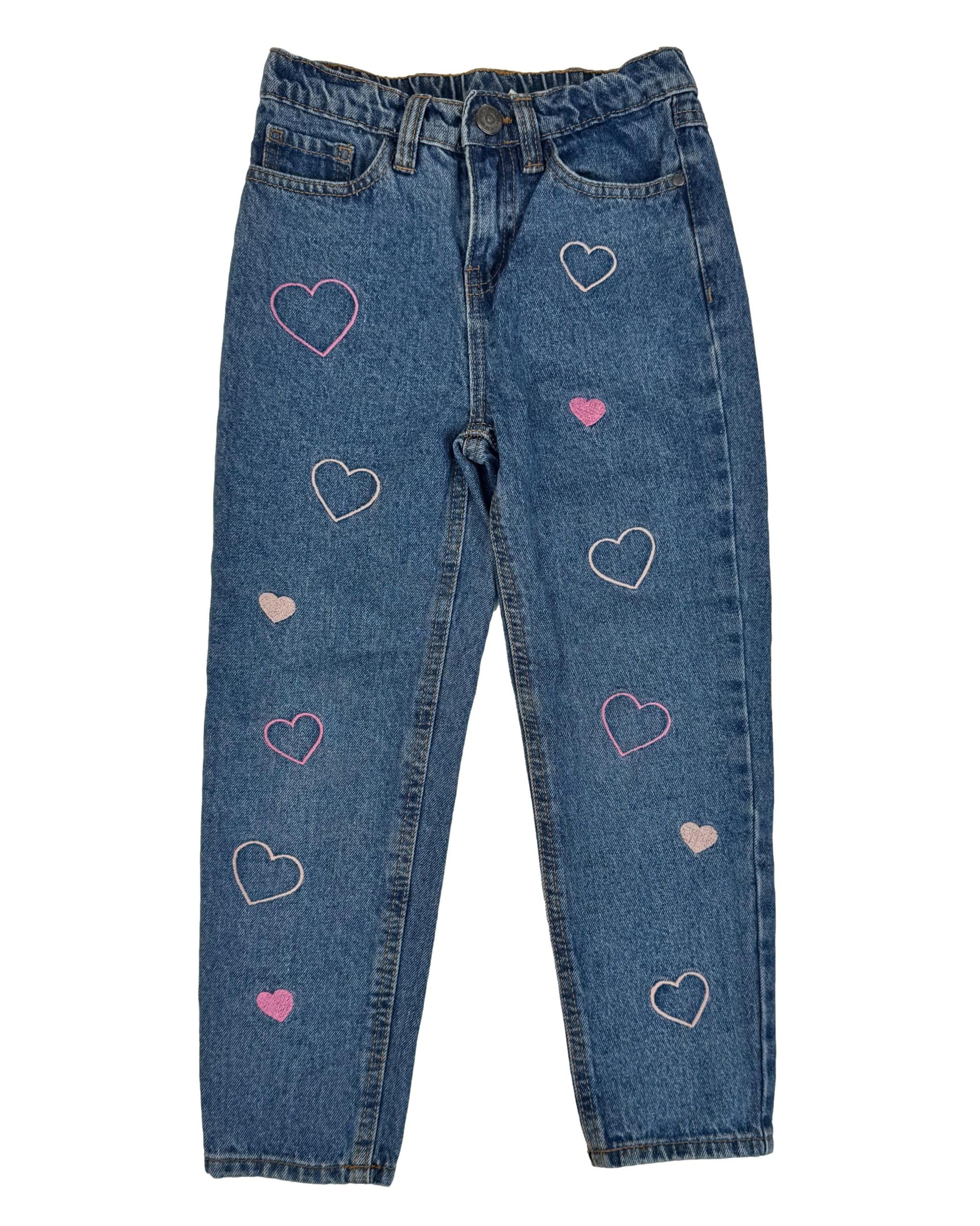 Mėlyni vaikiški LITTLE KIDS džinsai, 116 cm.