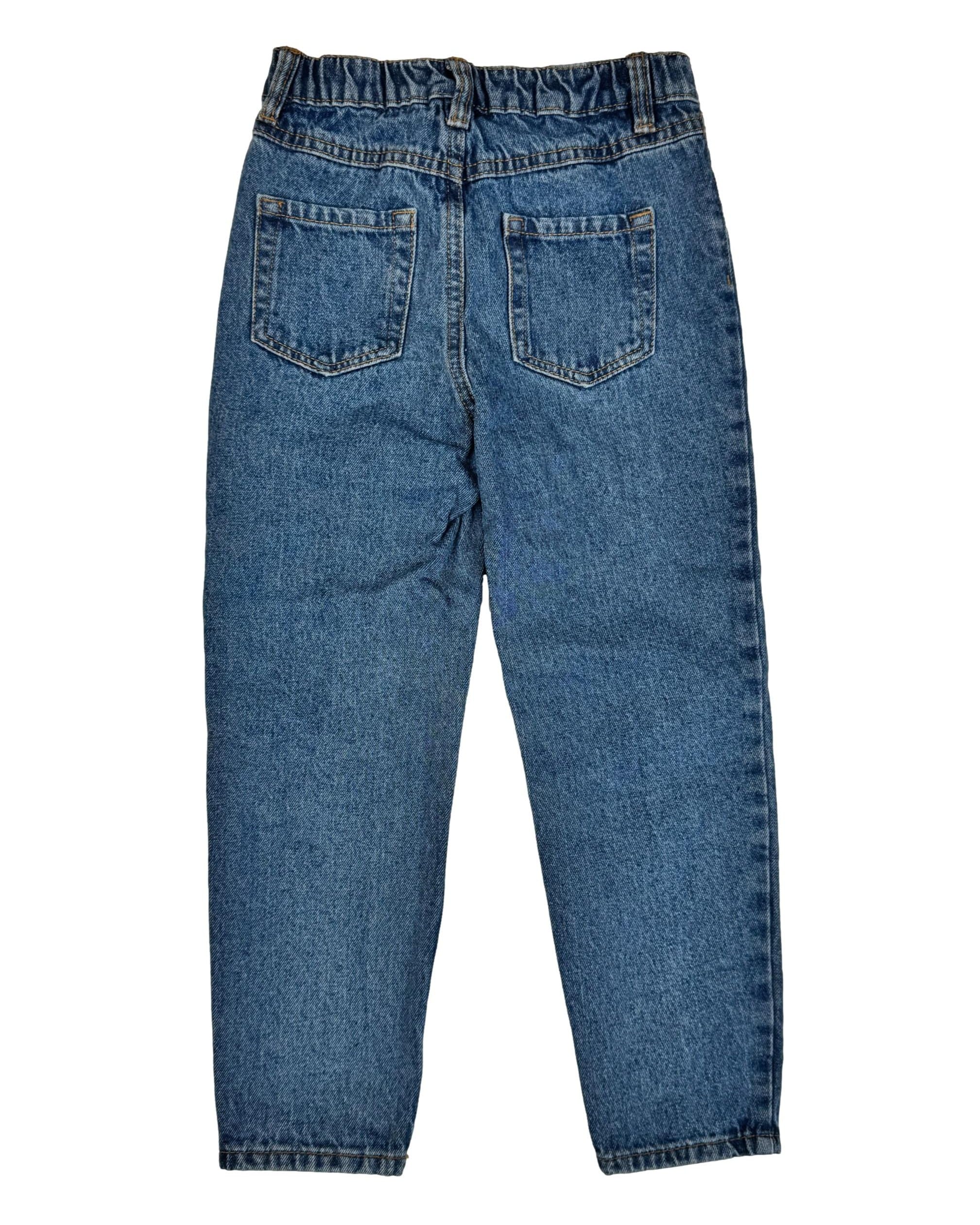 Mėlyni vaikiški LITTLE KIDS džinsai, 116 cm.