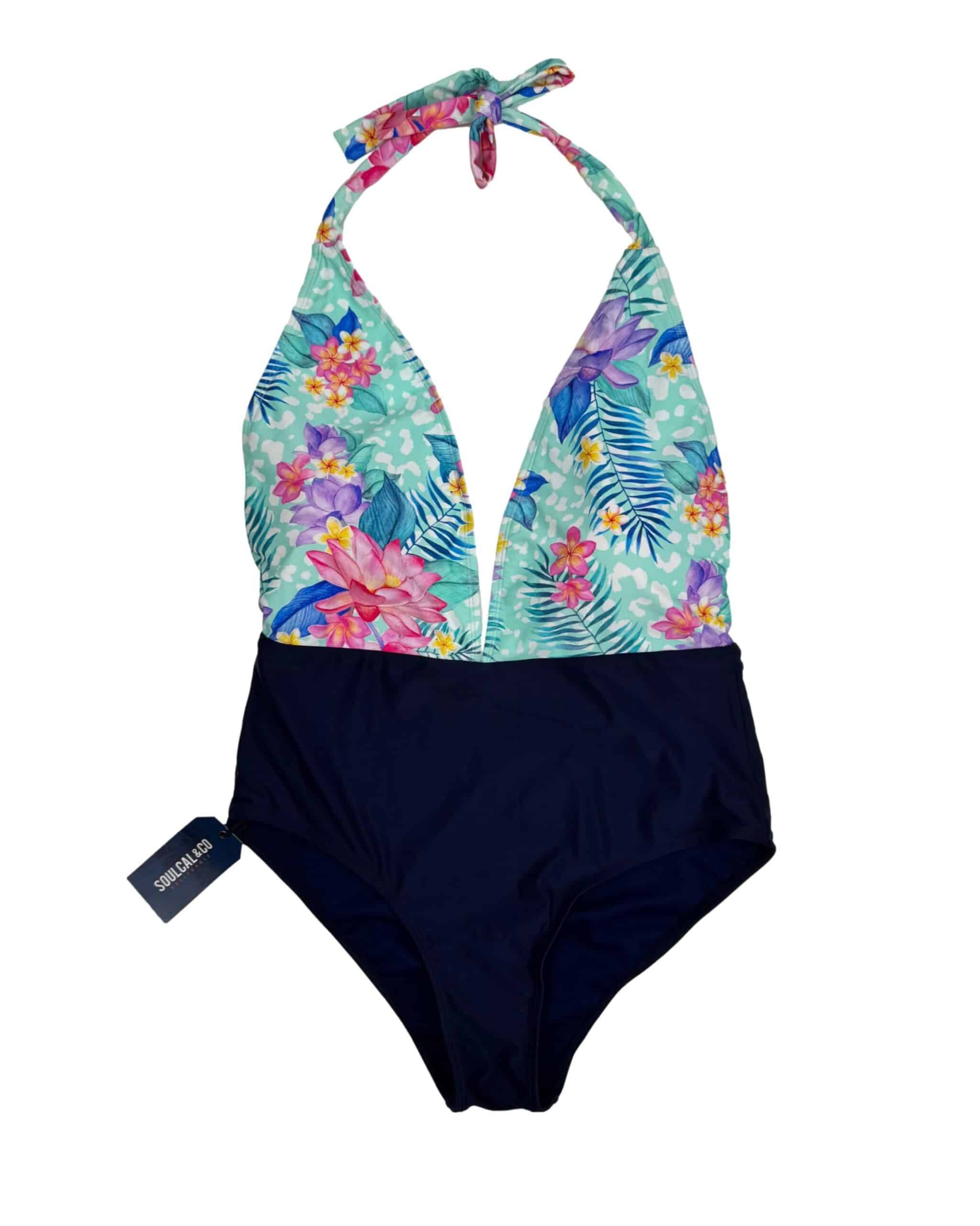 Įvairiaspalvis SOULCAL&CO maudymosi kostiumėlis, L, NAUJAS