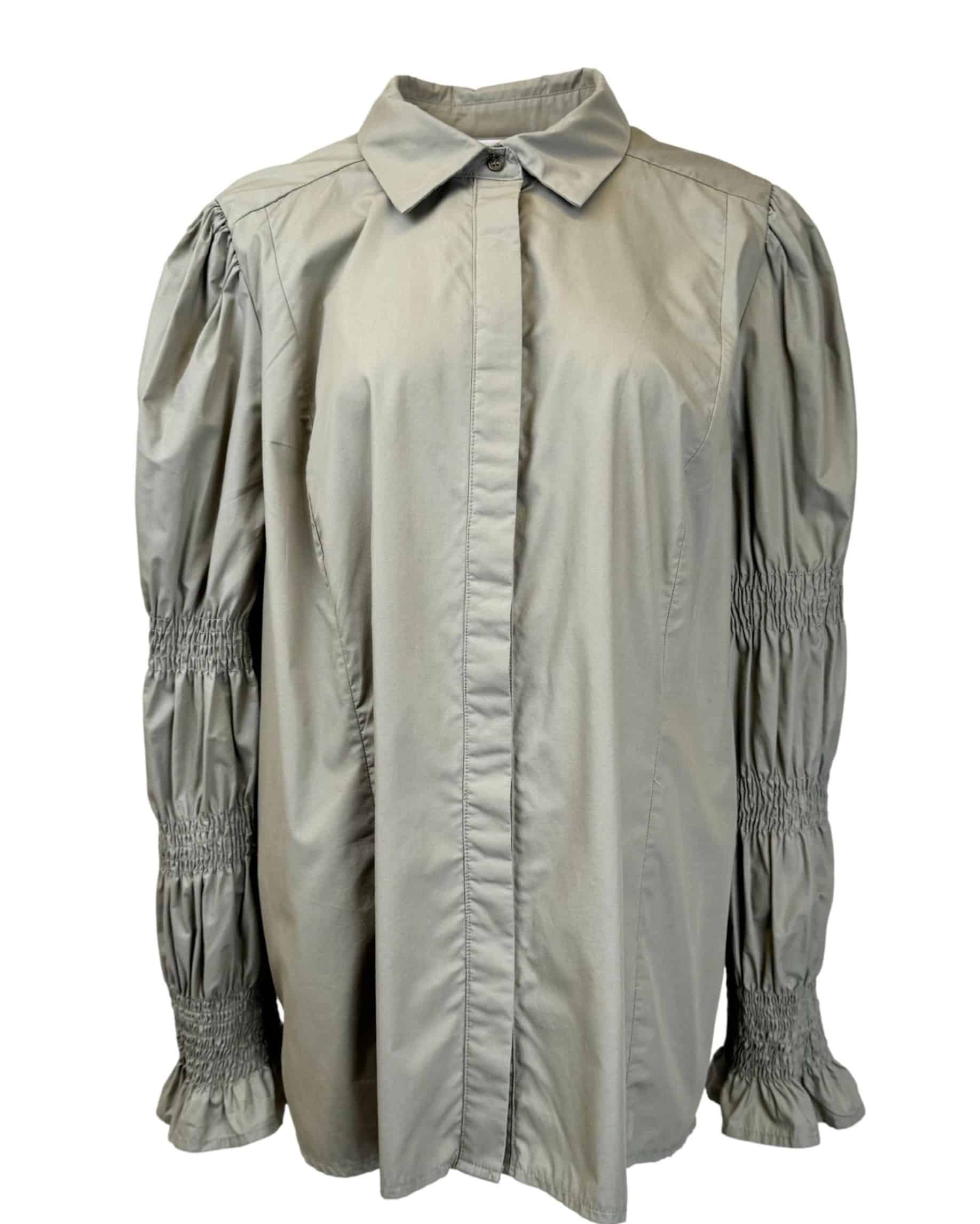 Chaki spalvos KAFFE palaidinė, 4XL