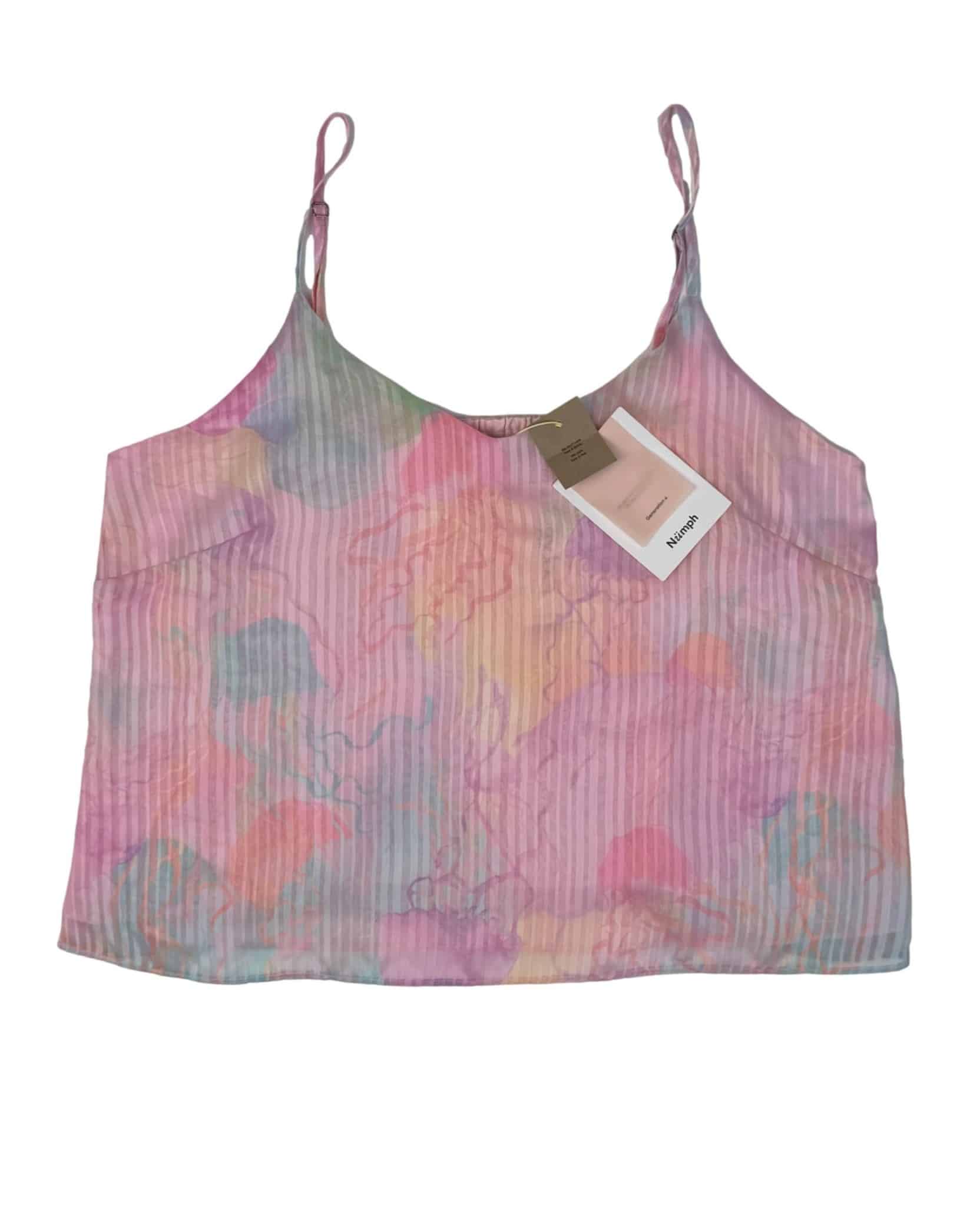 Rožinė raštuota NUMPH palaidinė, L, NAUJA