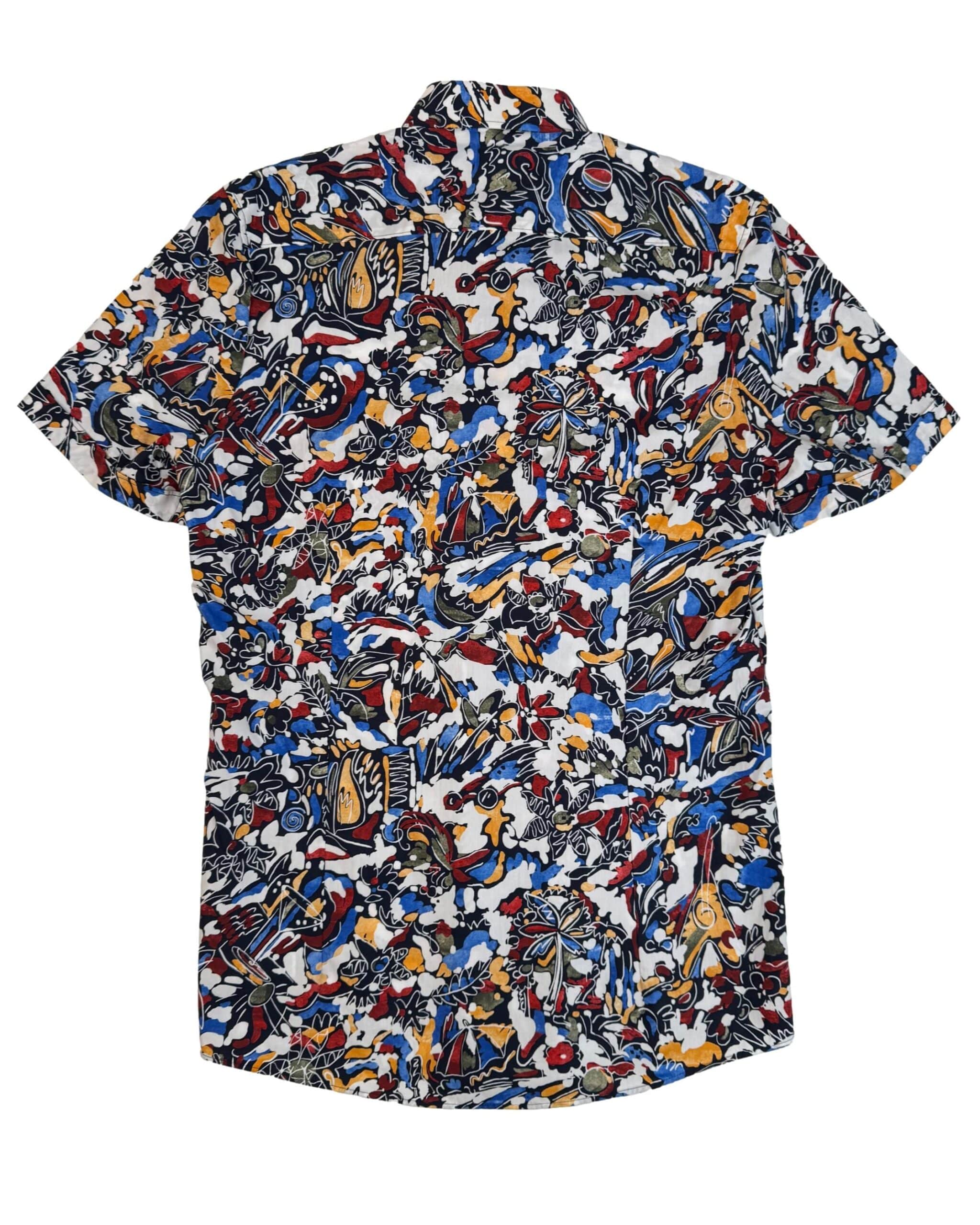 Vyriški įvairiaspalviai OLYMP marškiniai, M, NAUJI