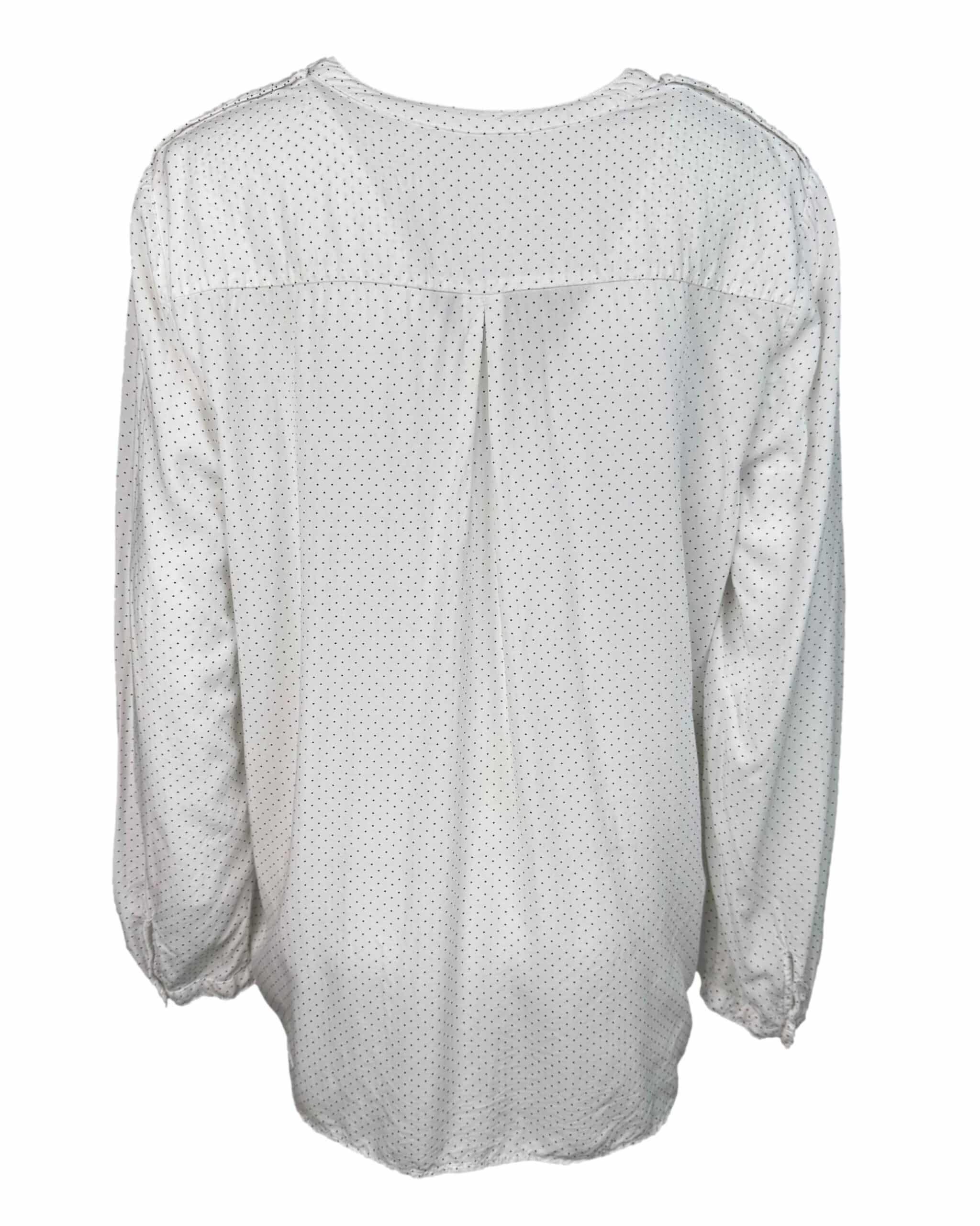 Balta taškuota ESPRIT palaidinė, XL