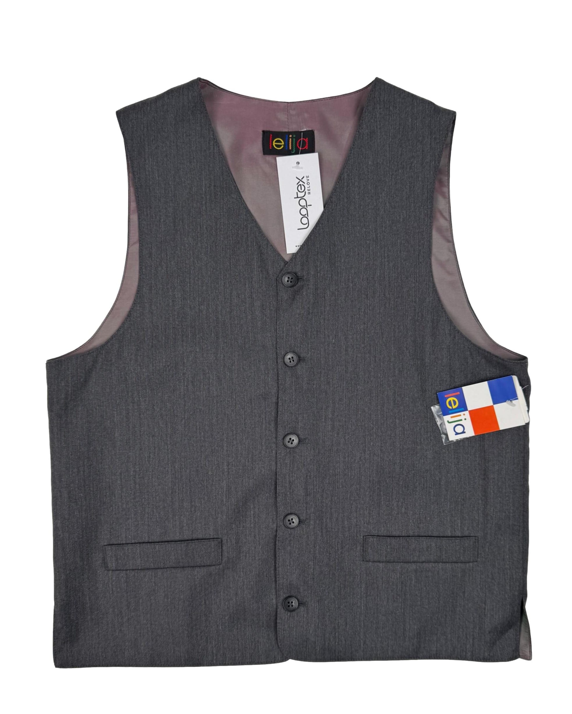 Pilka vilnonė vaikiška LELIJA liemenė, 164 cm, NAUJA