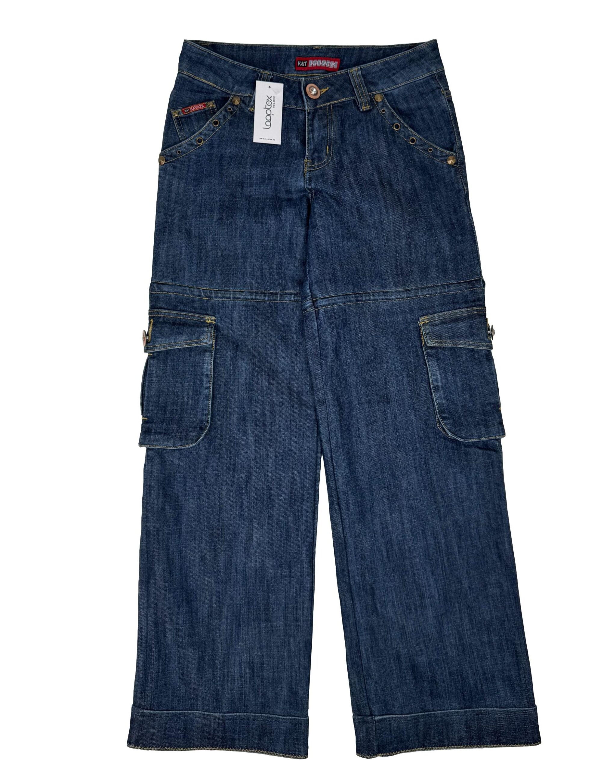 Mėlyni K&T KAVATE džinsai, M