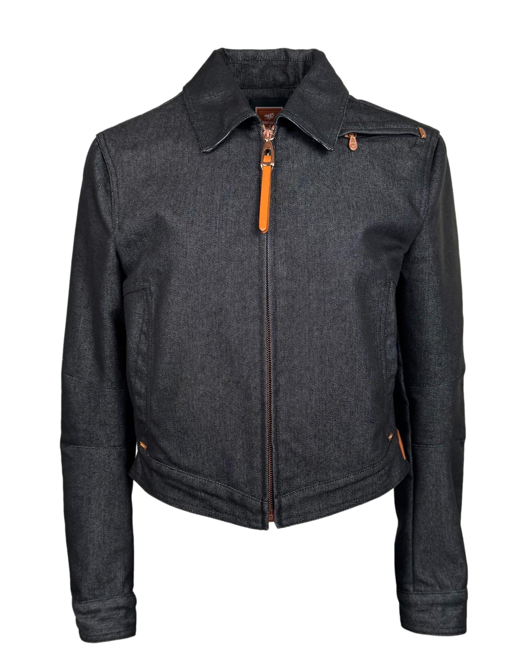 Juodas džinsinis PIERO GUIDI švarkelis, L