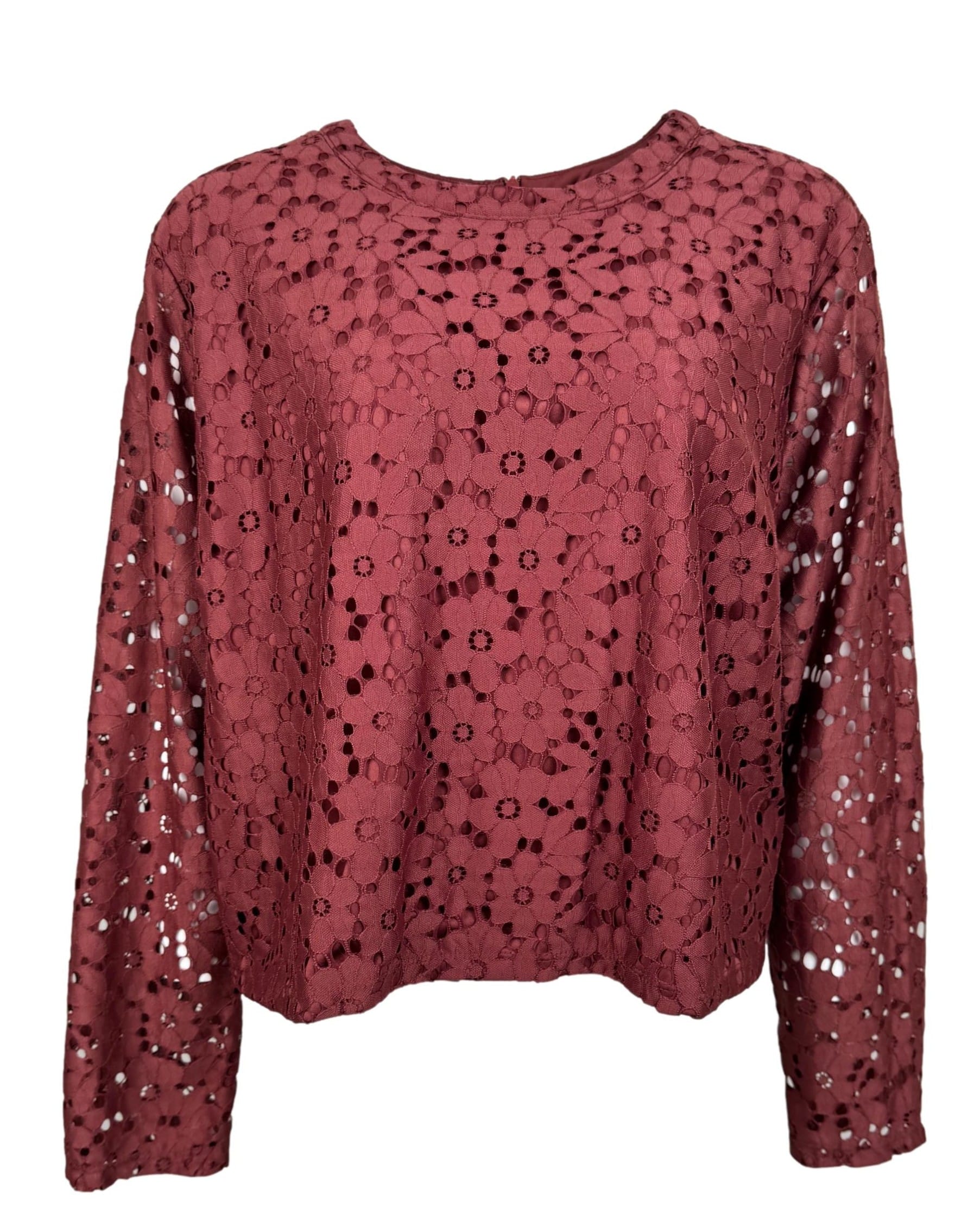 Rausva ABOUT YOU palaidinė, 3XL