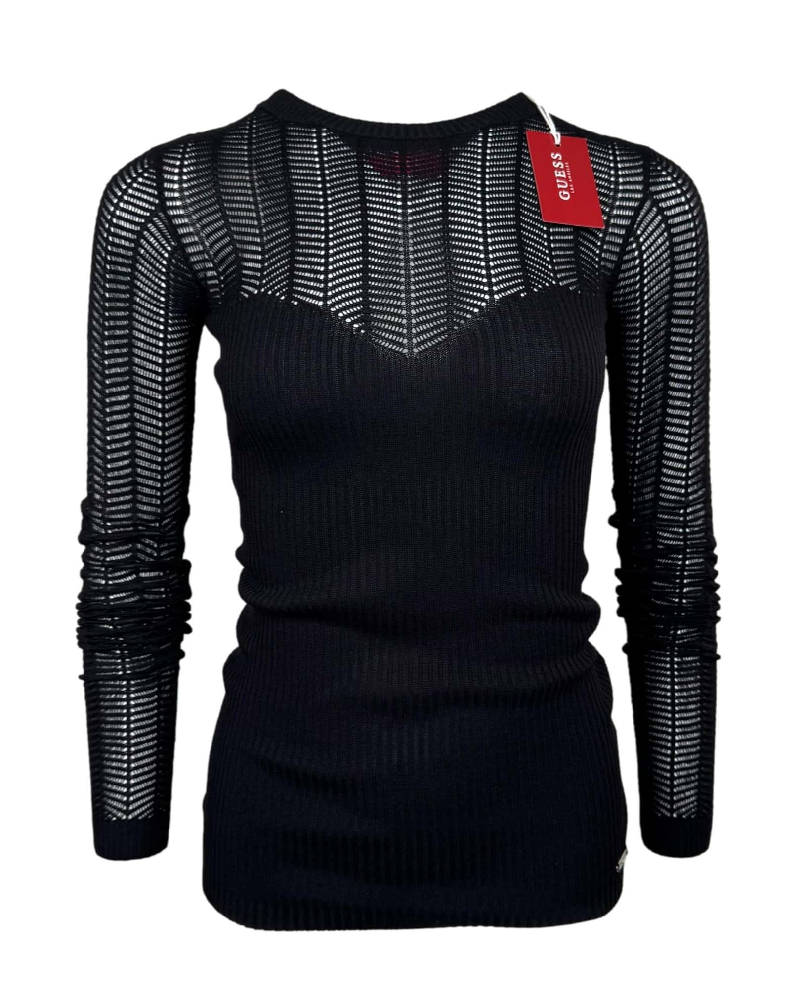 Juodas GUESS megztinis, XS, NAUJAS