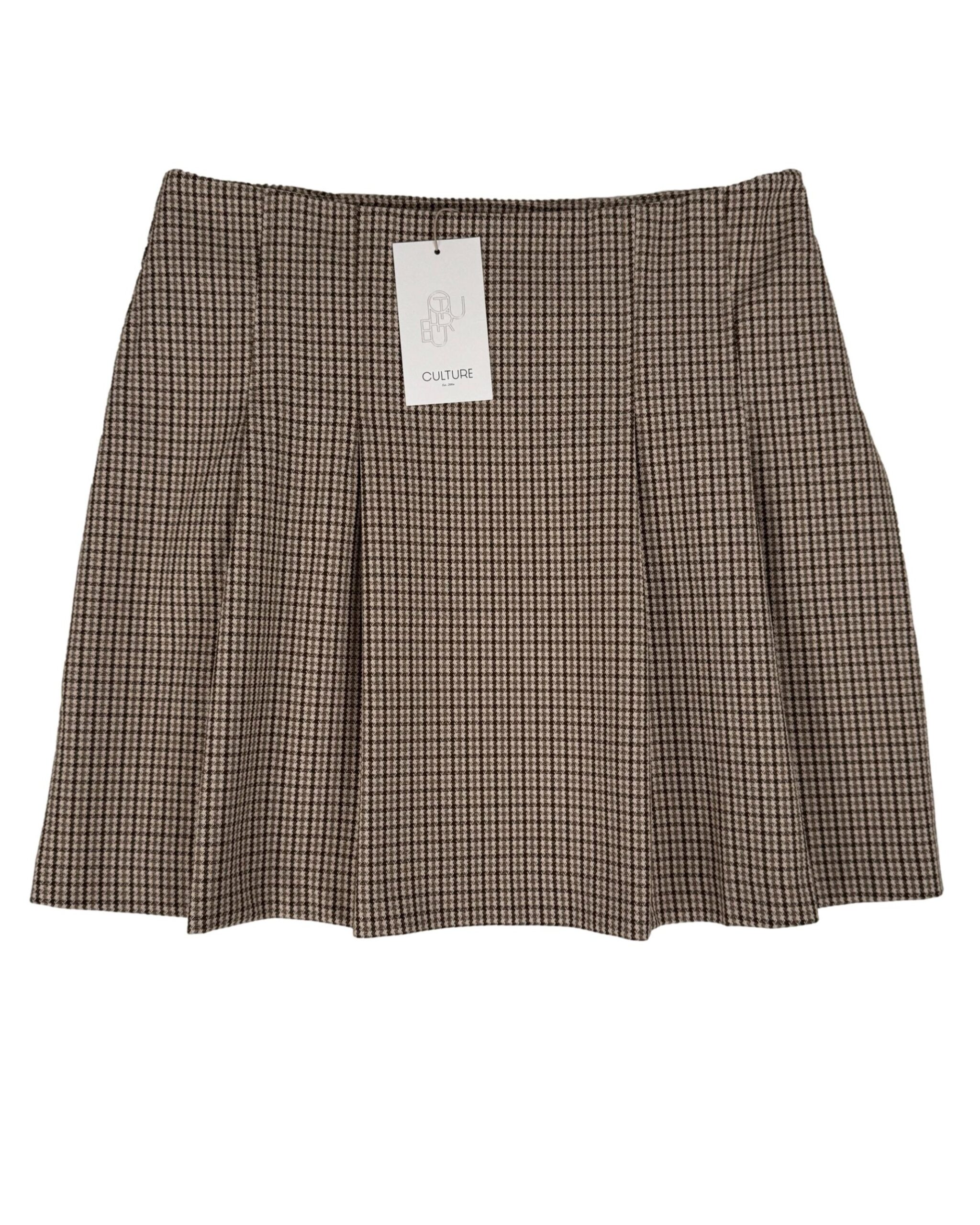 Rudas languotas CULTURE sijonas, XXL, NAUJAS