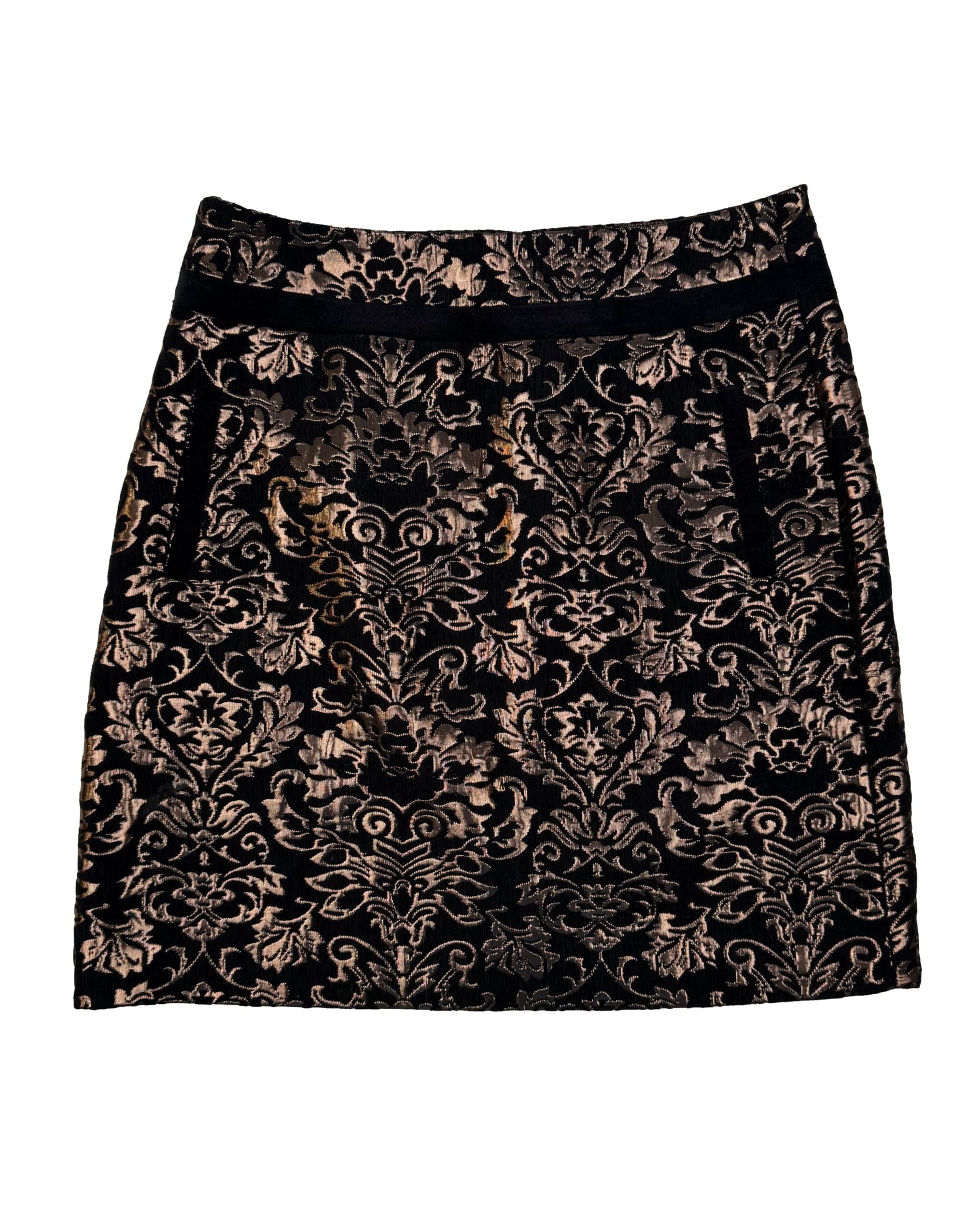 Juodas raštuotas JOE BROWNS sijonas, M