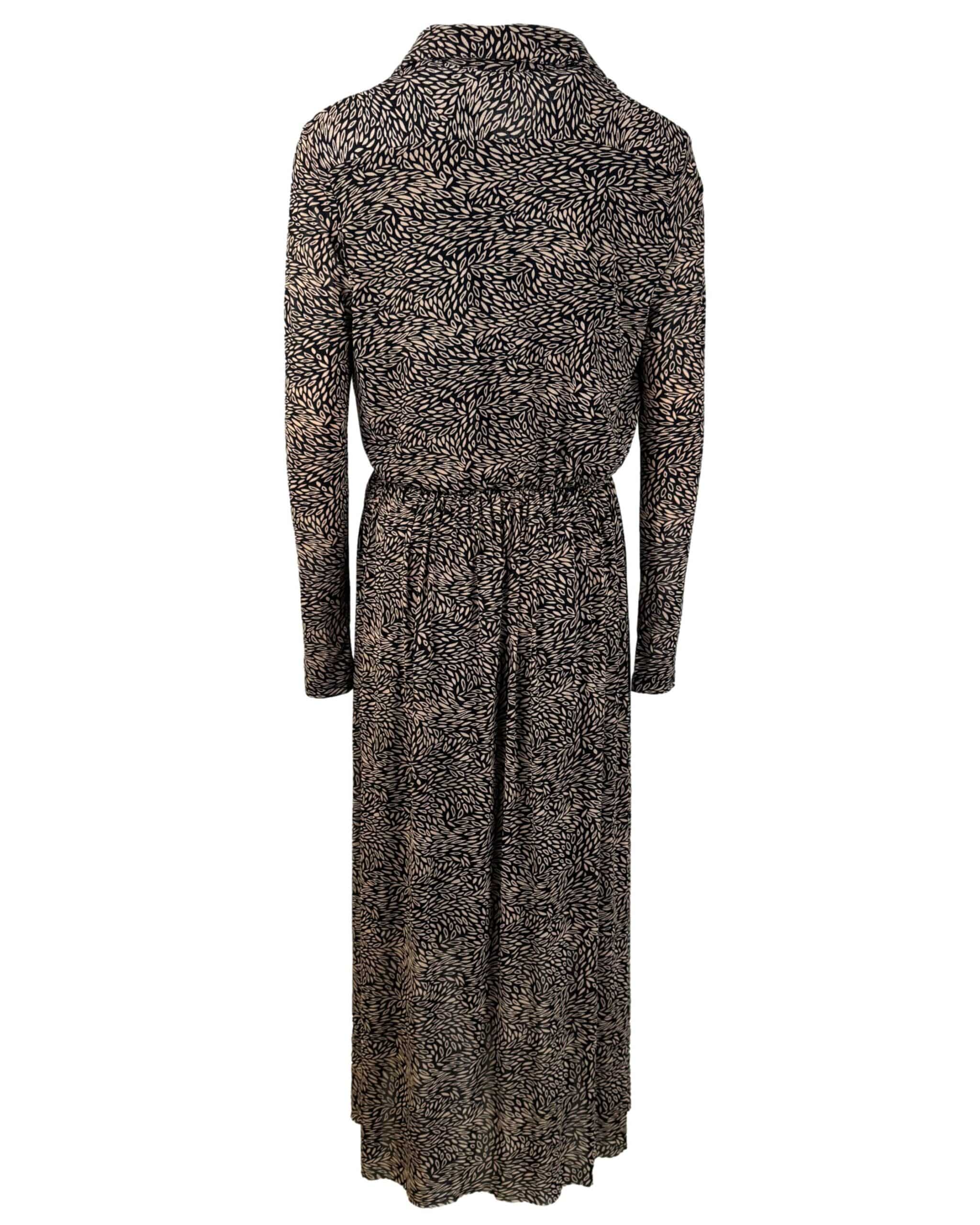 Ruda raštuota RETRO&ICONE suknelė, L