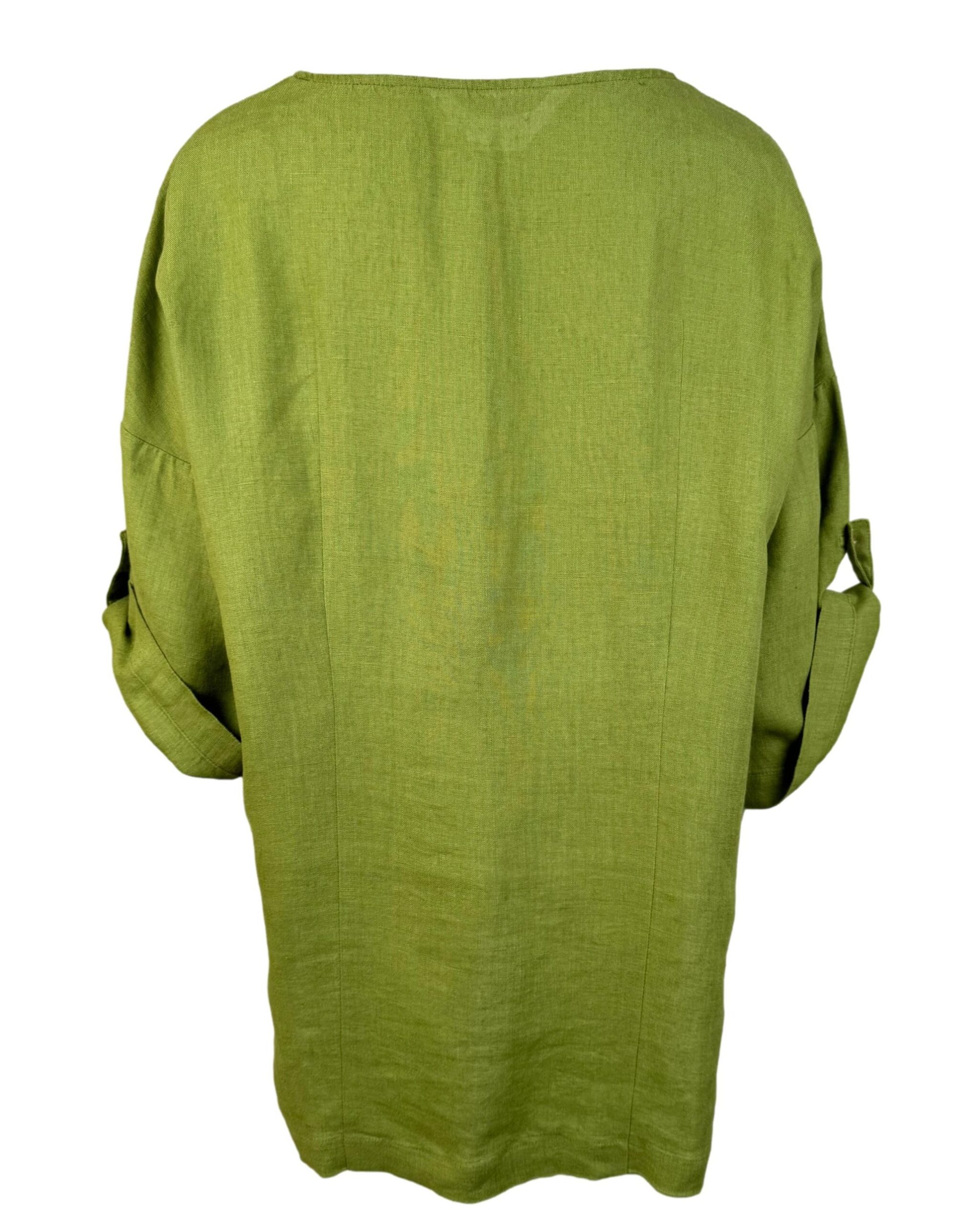 Žalia lininė ANNAVERO palaidinė, XXL