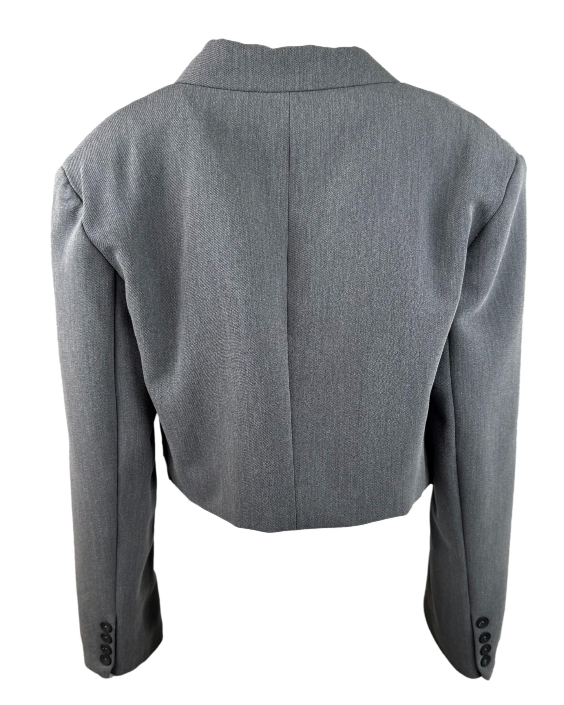 Pilkas ME GUSTA švarkas, L