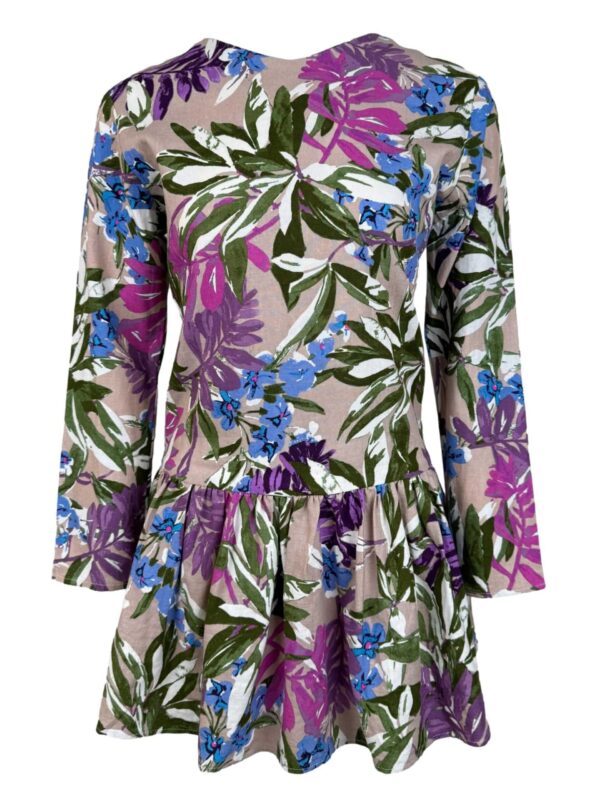 Įvairiaspalvė raštuota KULCLOTHING suknelė, S