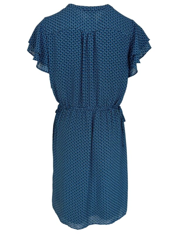 Mėlyna raštuota H&M suknelė, XL