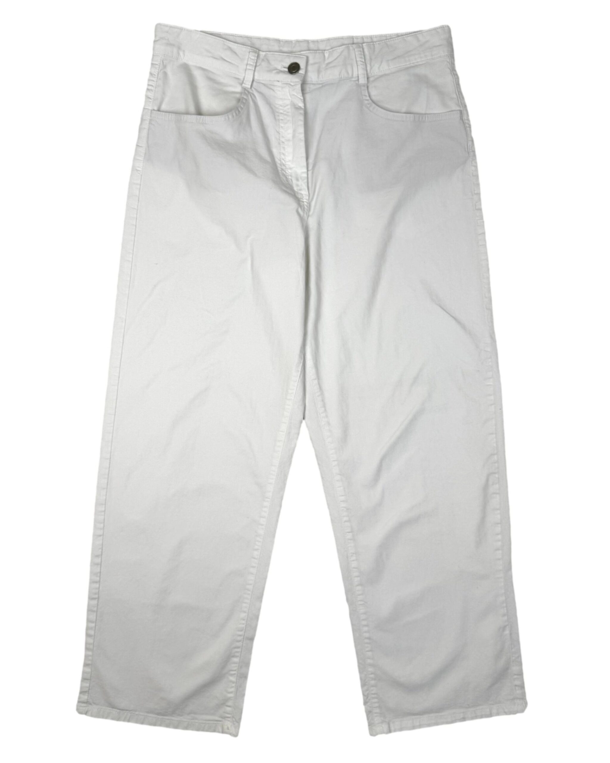 Baltos MASSIMO DUTTI kelnės, L