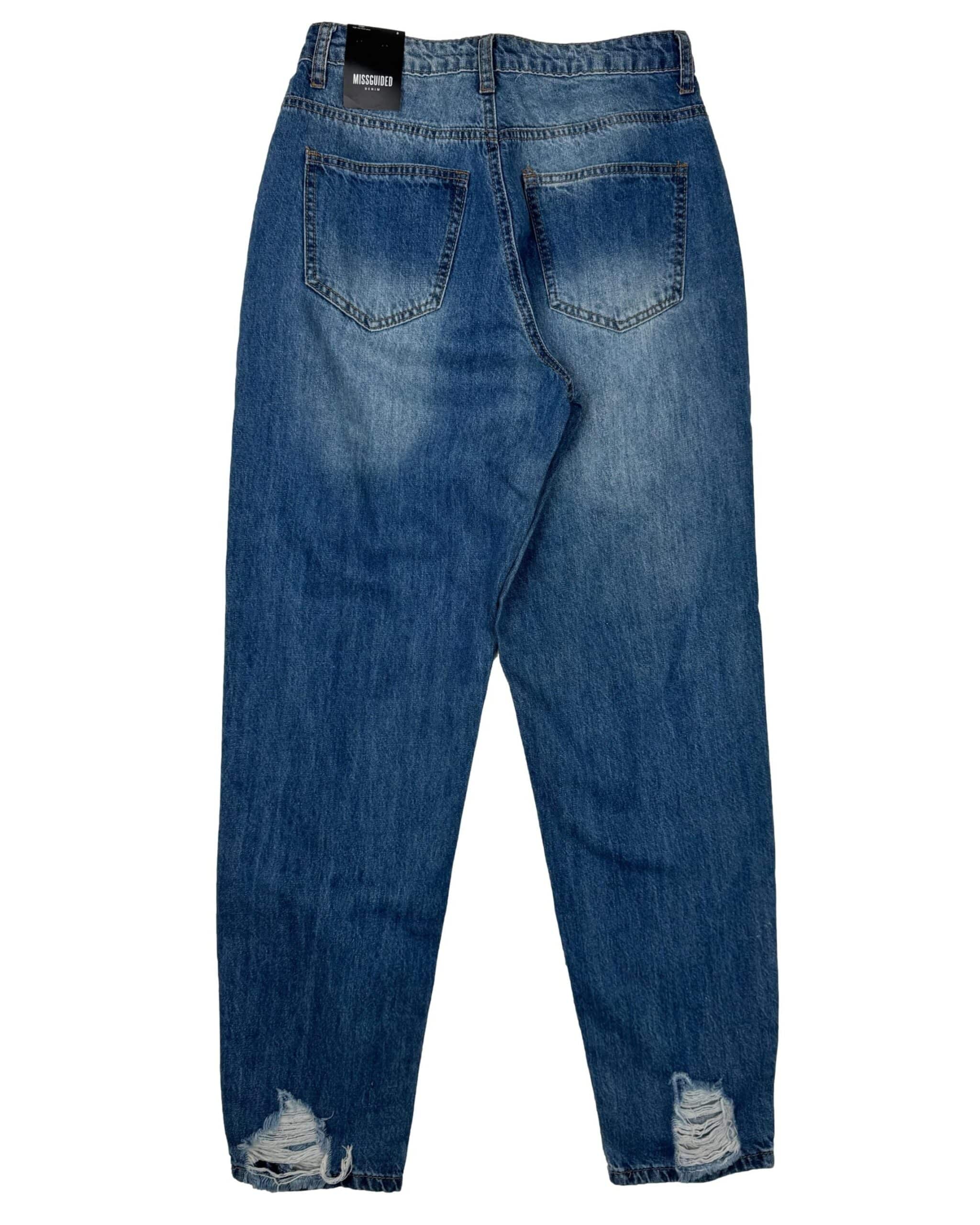Mėlyni MISSGUIDED džinsai, S, NAUJI