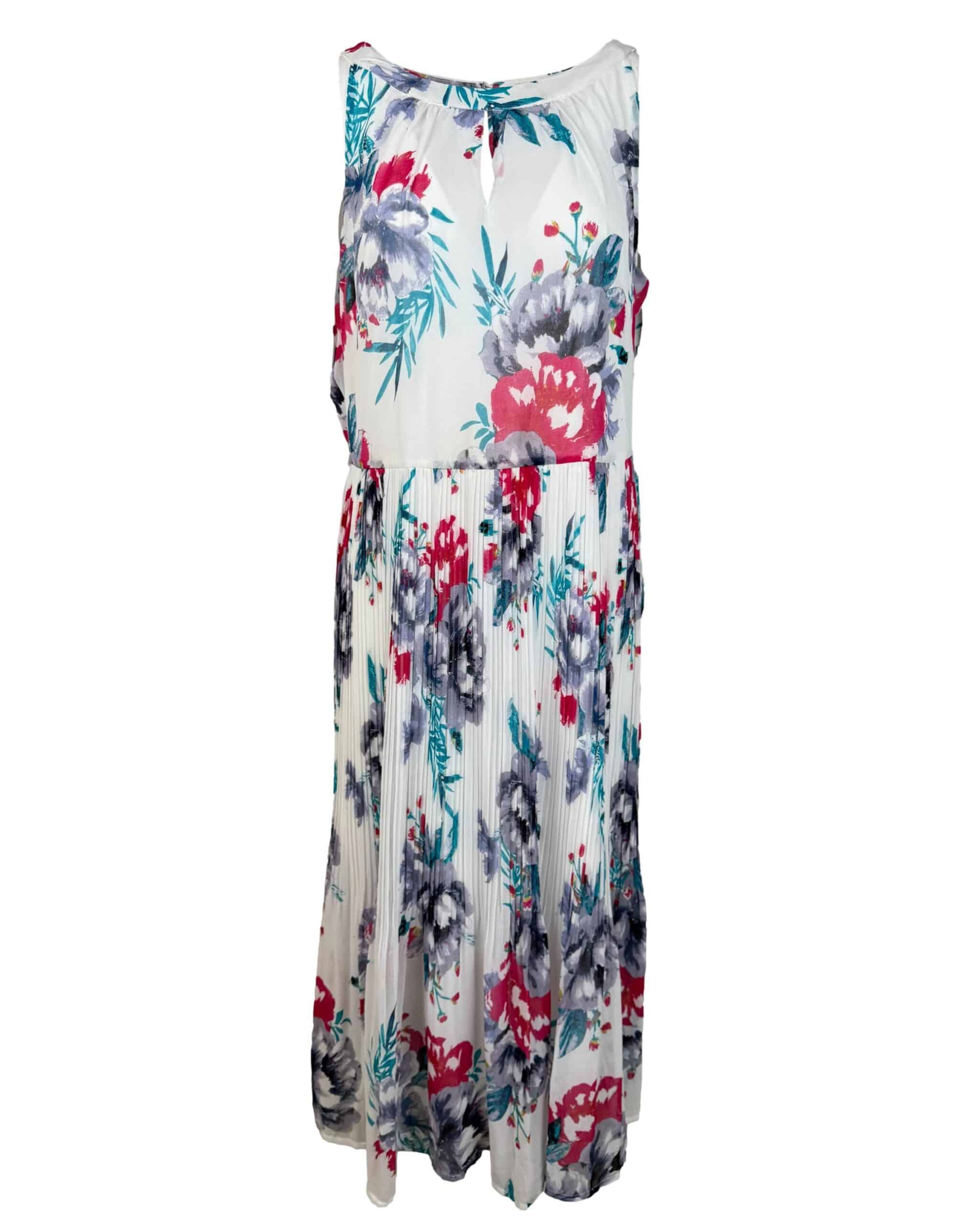 Įvairiaspalvė gėlėta M&Co BOUTIQUE suknelė, L