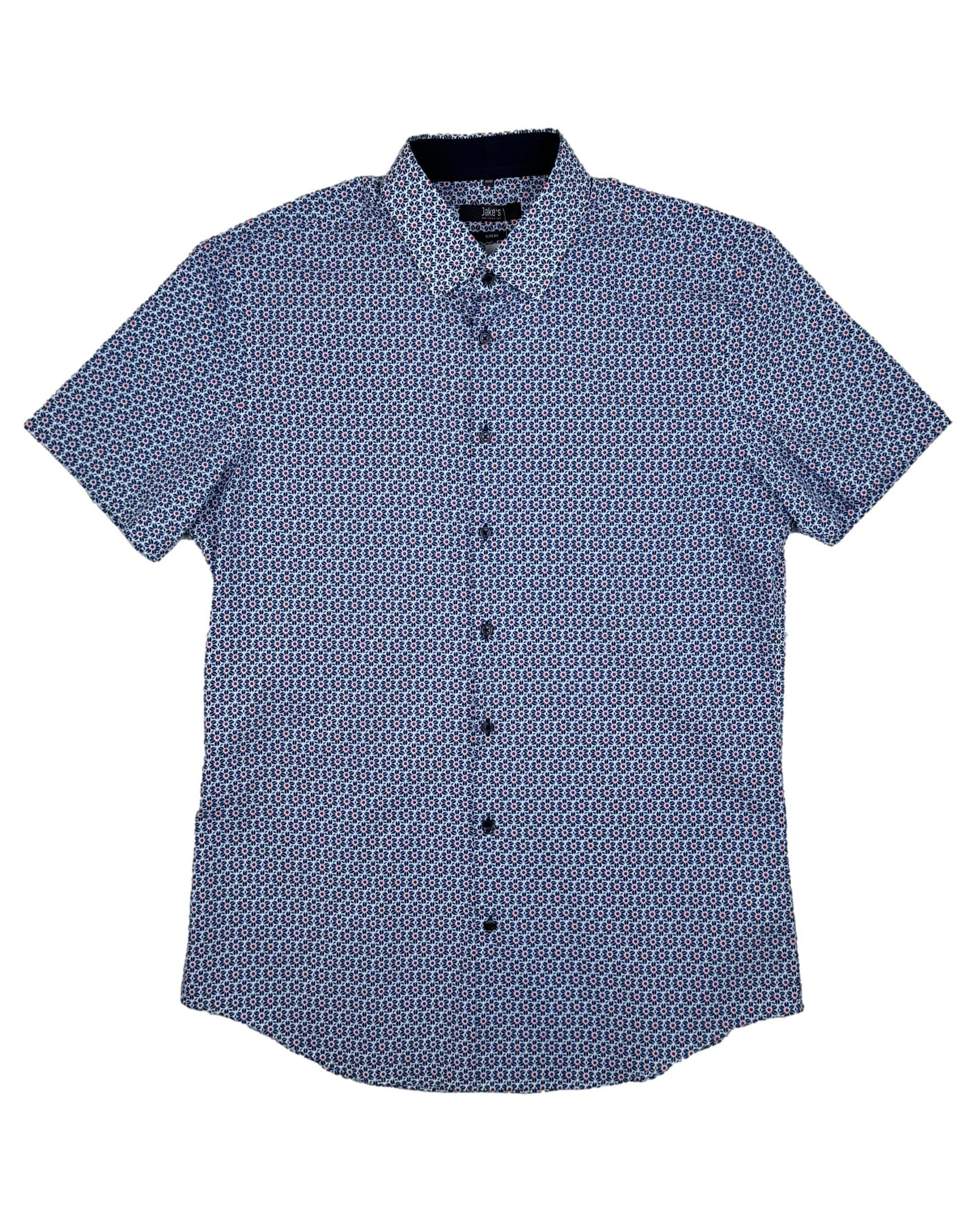 Vyriški gėlėti JAKE*S COLLECTION marškiniai, L