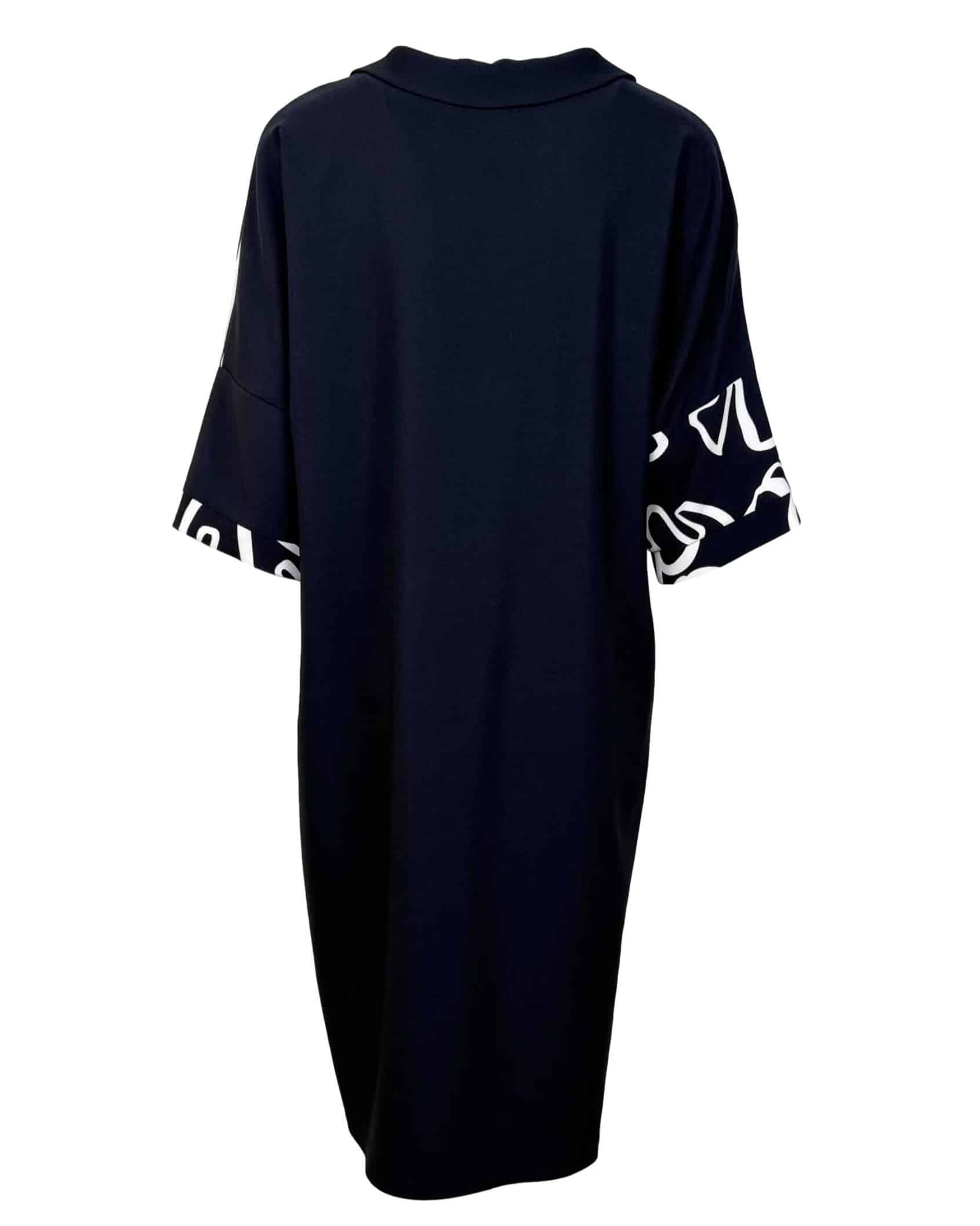 Juoda raštuota ELEMENT’S suknelė, XL